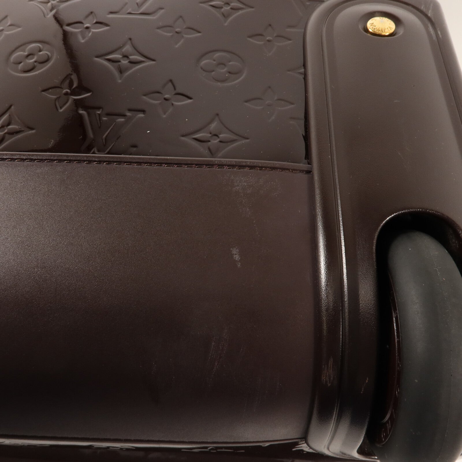 LOUIS VUITTON Monogram Vernis Pegase 45 Suitcase行李箱