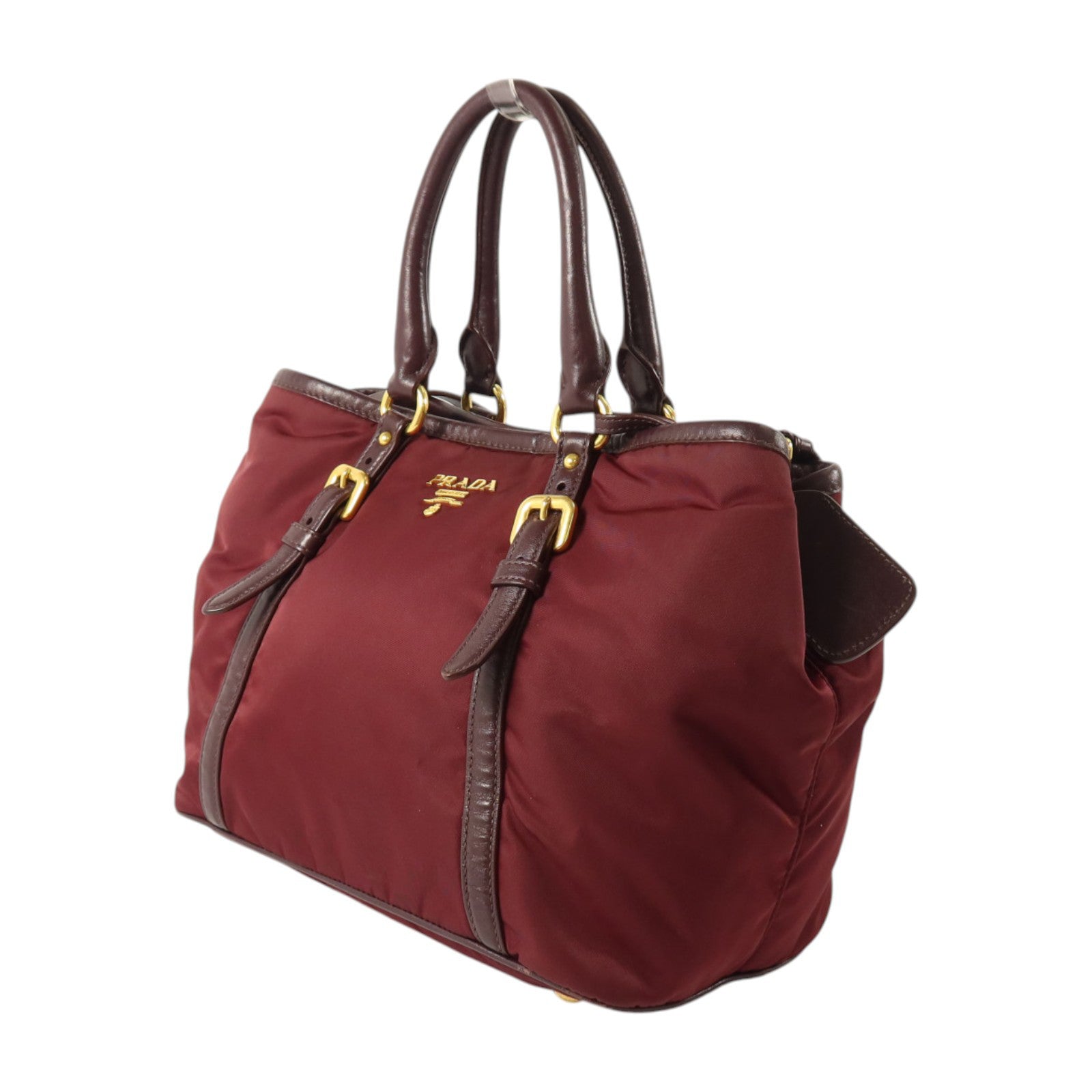 PRADA 尼龍2Way Shoulder金扣肩背袋
