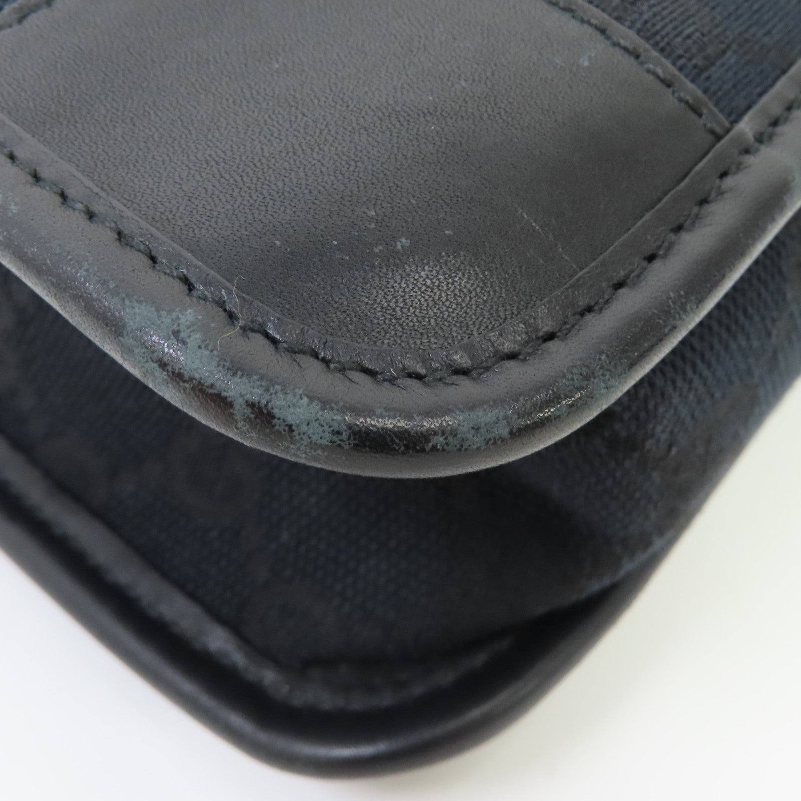 GUCCI 帆布Shoulder Bag金扣肩背袋黑色
