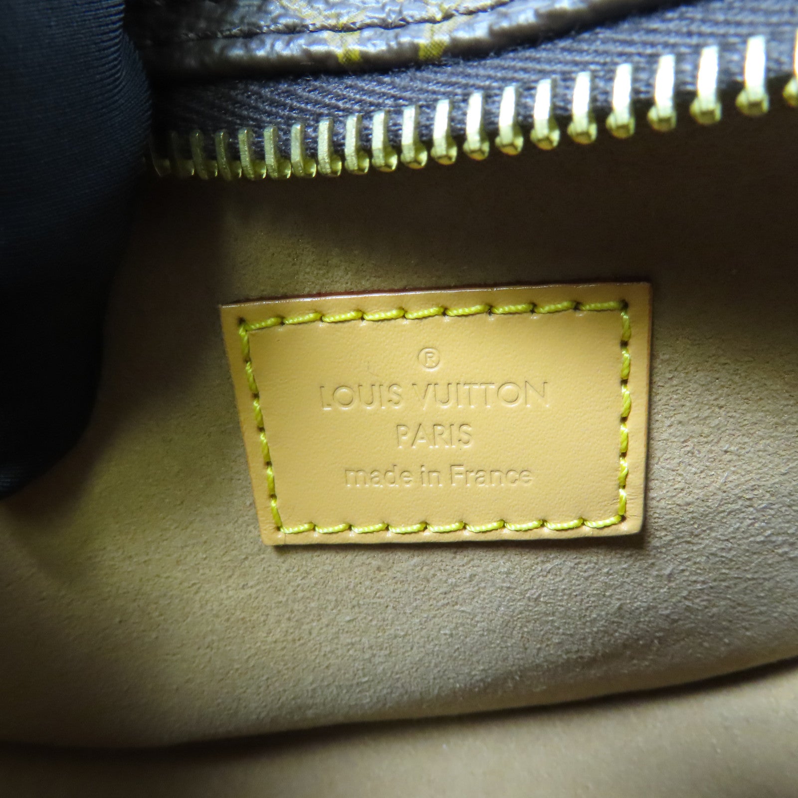 LOUIS VUITTON Monogram Loop金扣肩背袋棕色