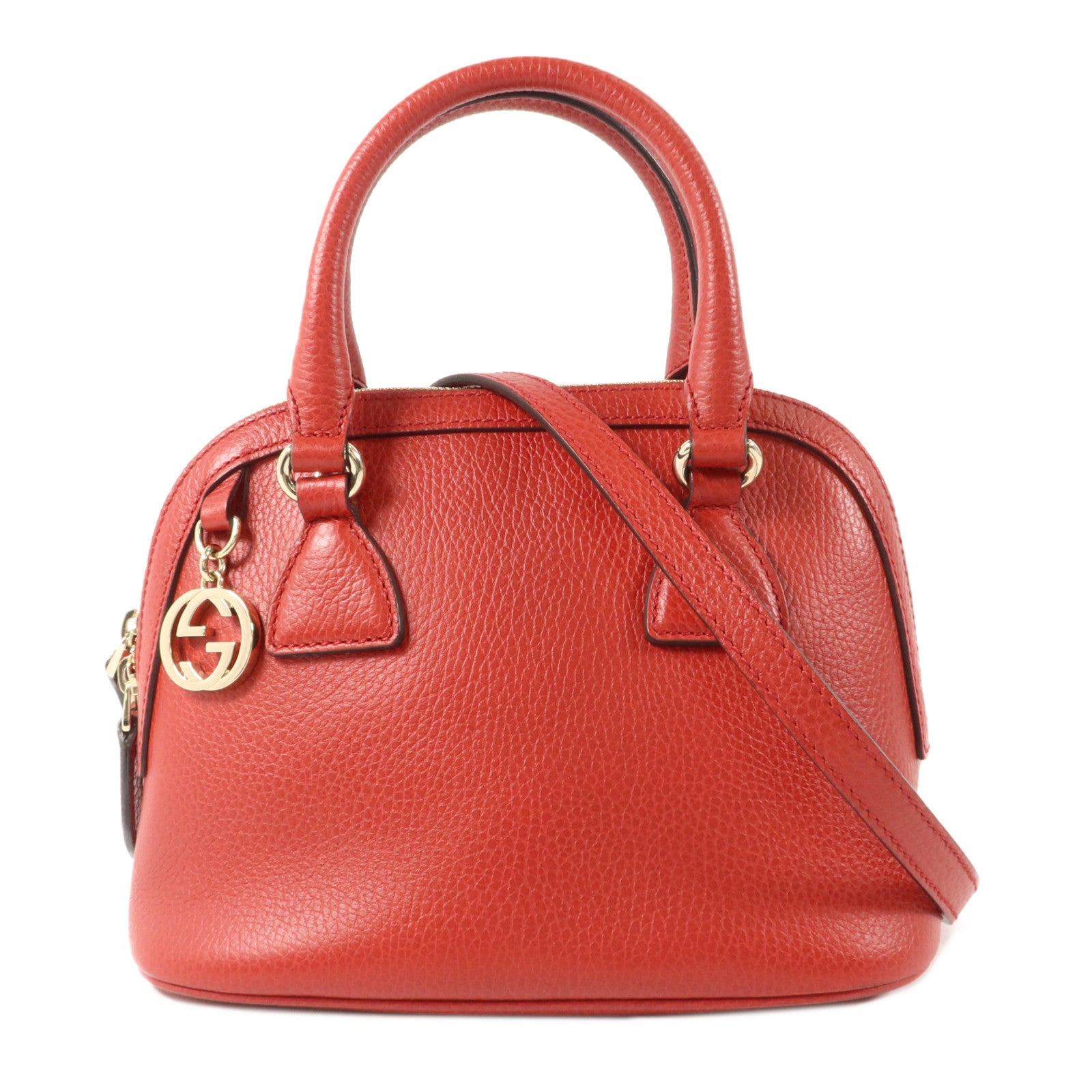 GUCCI 牛皮皮革2 Way Shoulder Bag手挽肩背兩用袋