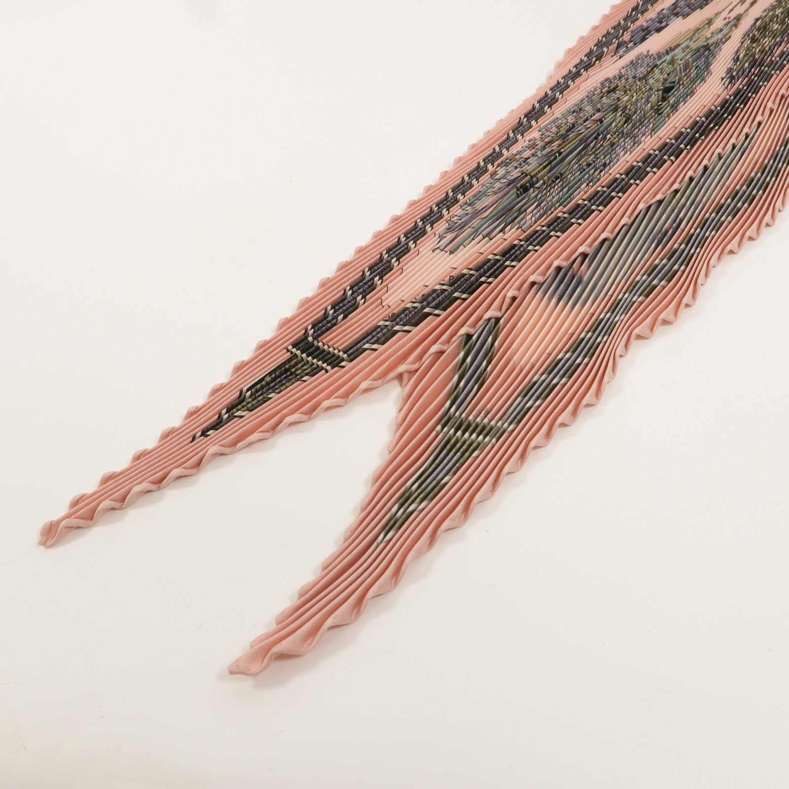 HERMES 【激減優惠】絲質Pleated Scarf絲巾