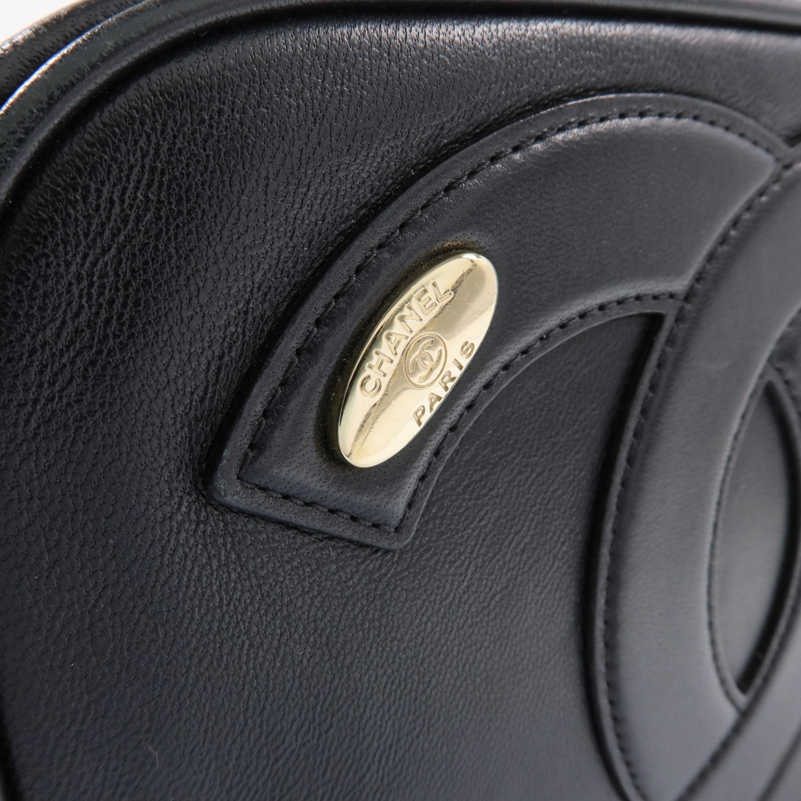 CHANEL 【激減優惠】牛皮皮革Shoulder Bag金扣鏈帶肩背袋