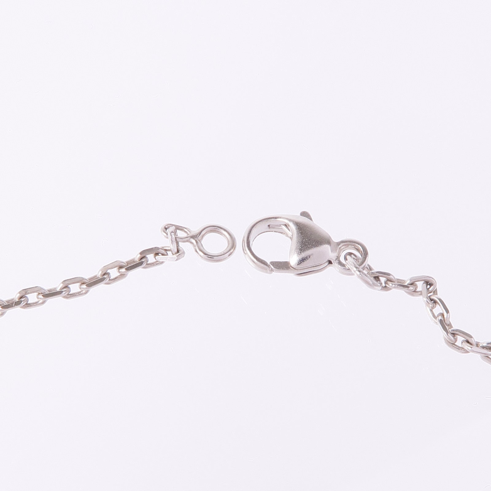 HERMES 金屬/Swift皮革O'Kelly Pendant項鍊Noir