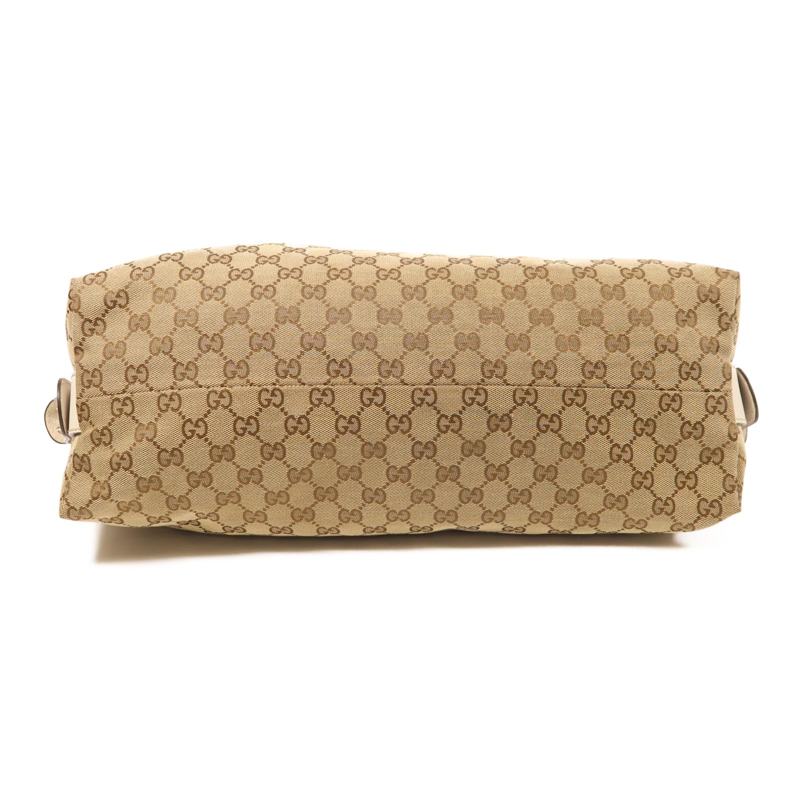 GUCCI 帆布Hand Bag銀扣手挽袋