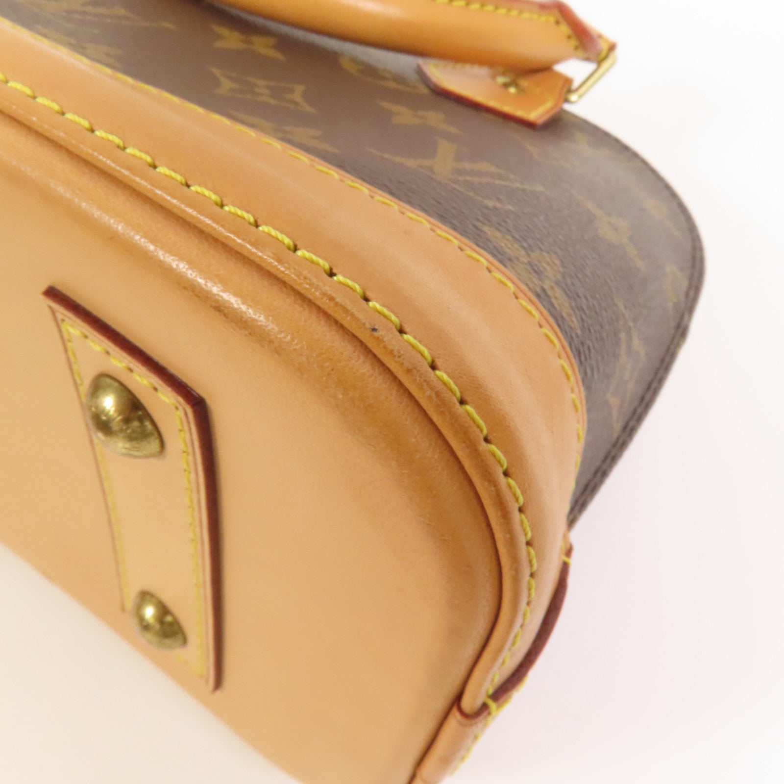 LOUIS VUITTON Monogram Alma BB金扣手挽肩背兩用袋