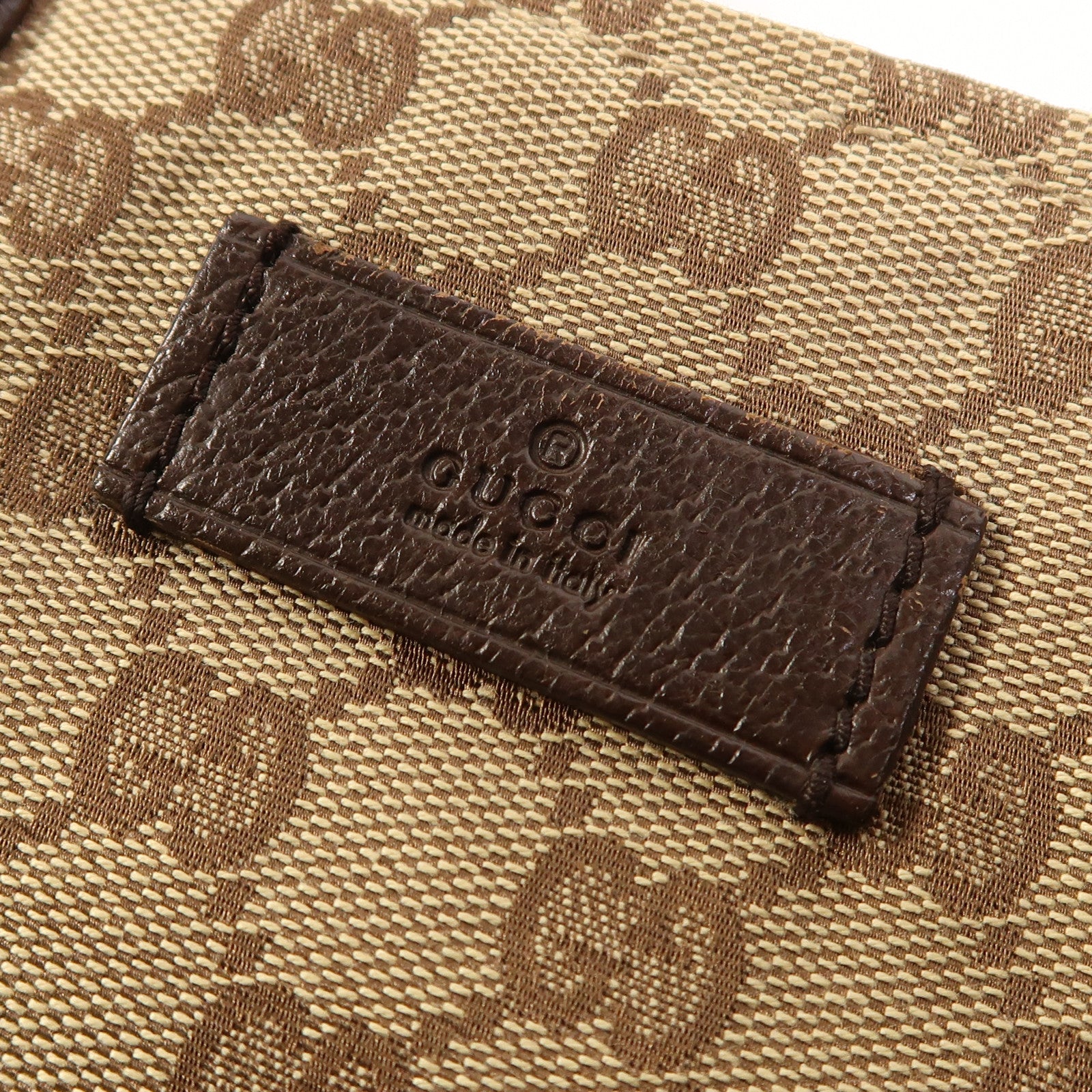 GUCCI 帆布Tote Bag肩背袋