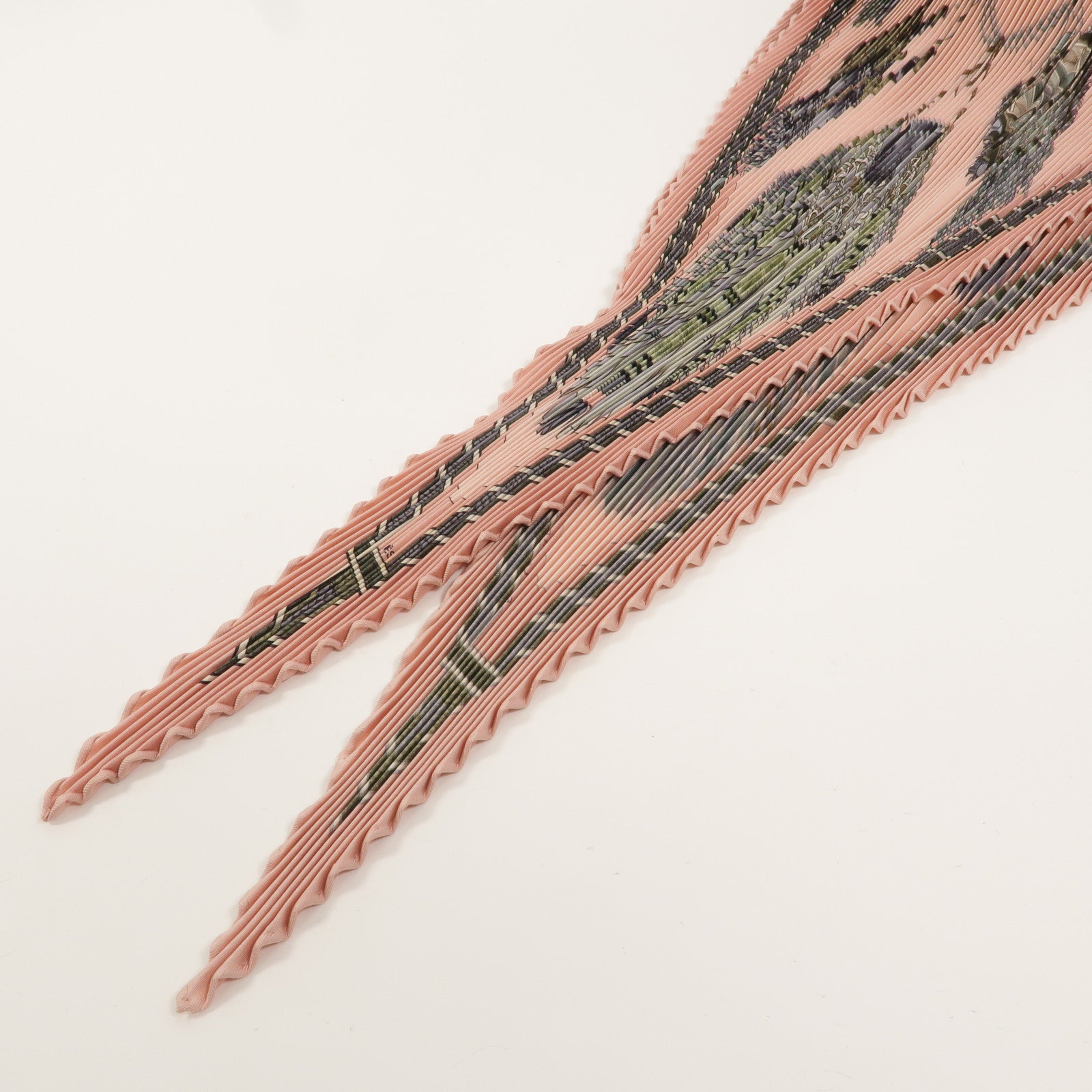 HERMES 【激減優惠】絲質Pleated Scarf絲巾