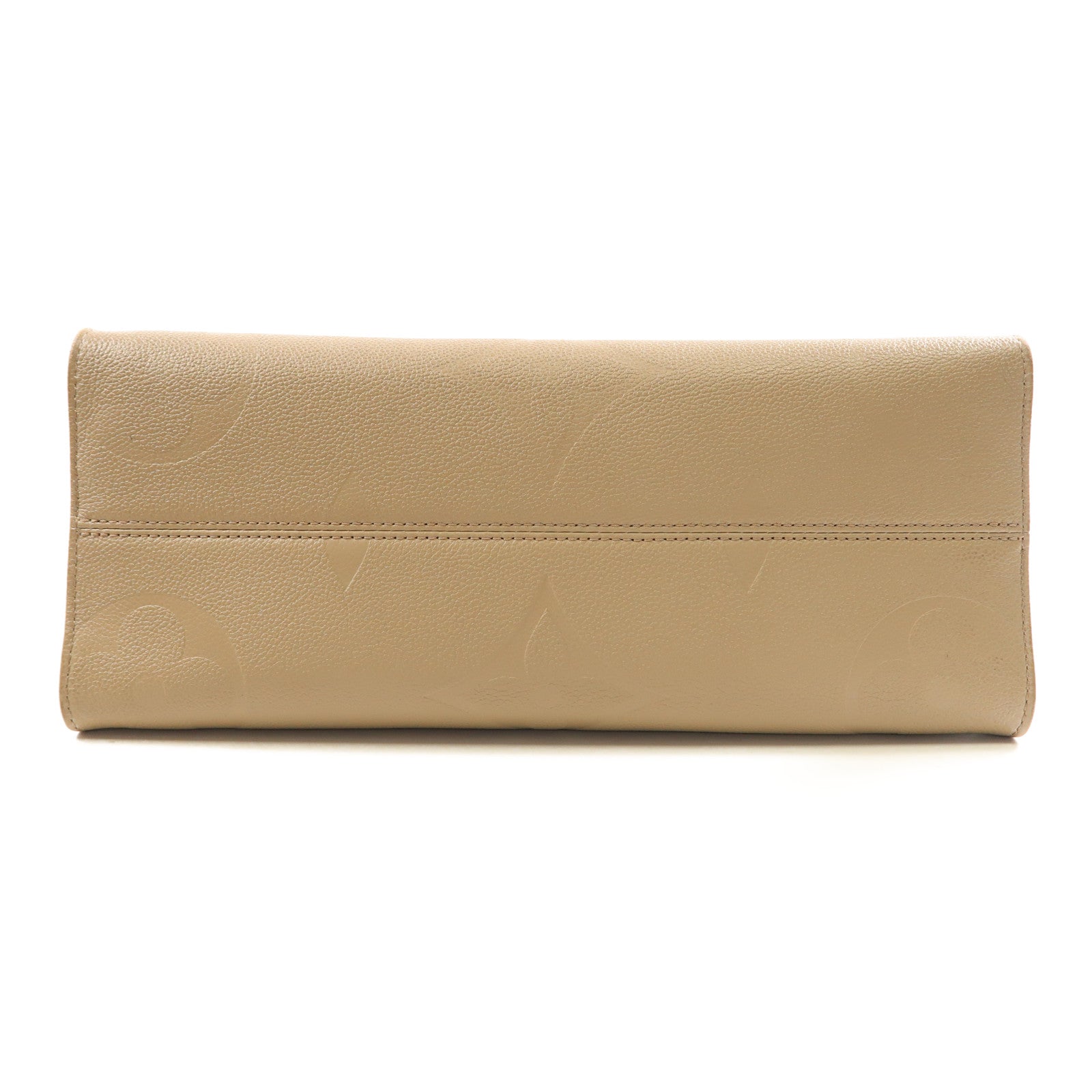 LOUIS VUITTON Monogram Empreinte On The Go MM金扣手挽肩背兩用袋