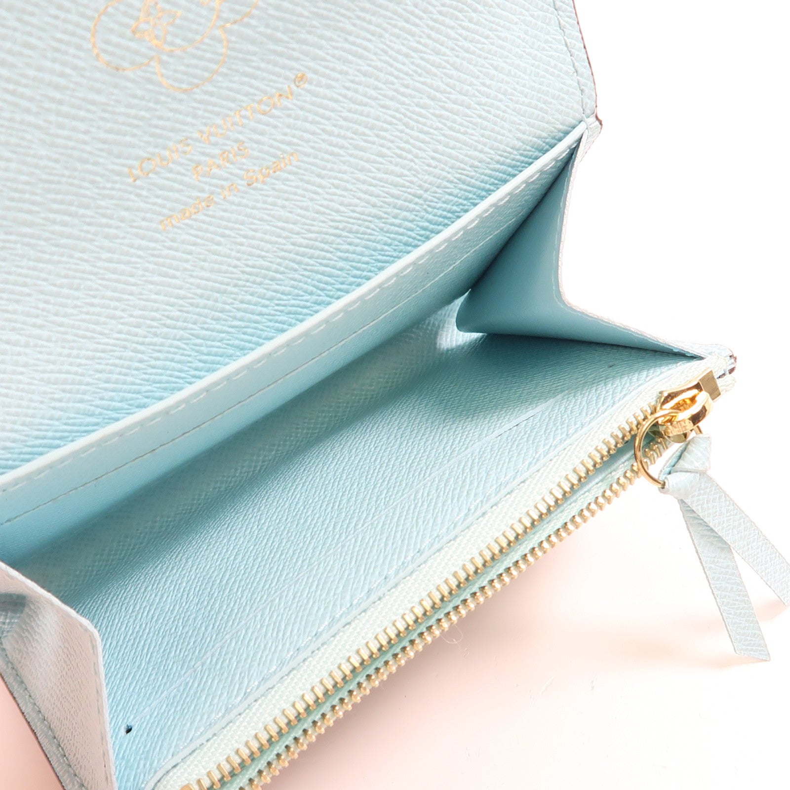 LOUIS VUITTON Monogram Rosalie Coin Purse金扣零錢包棕色