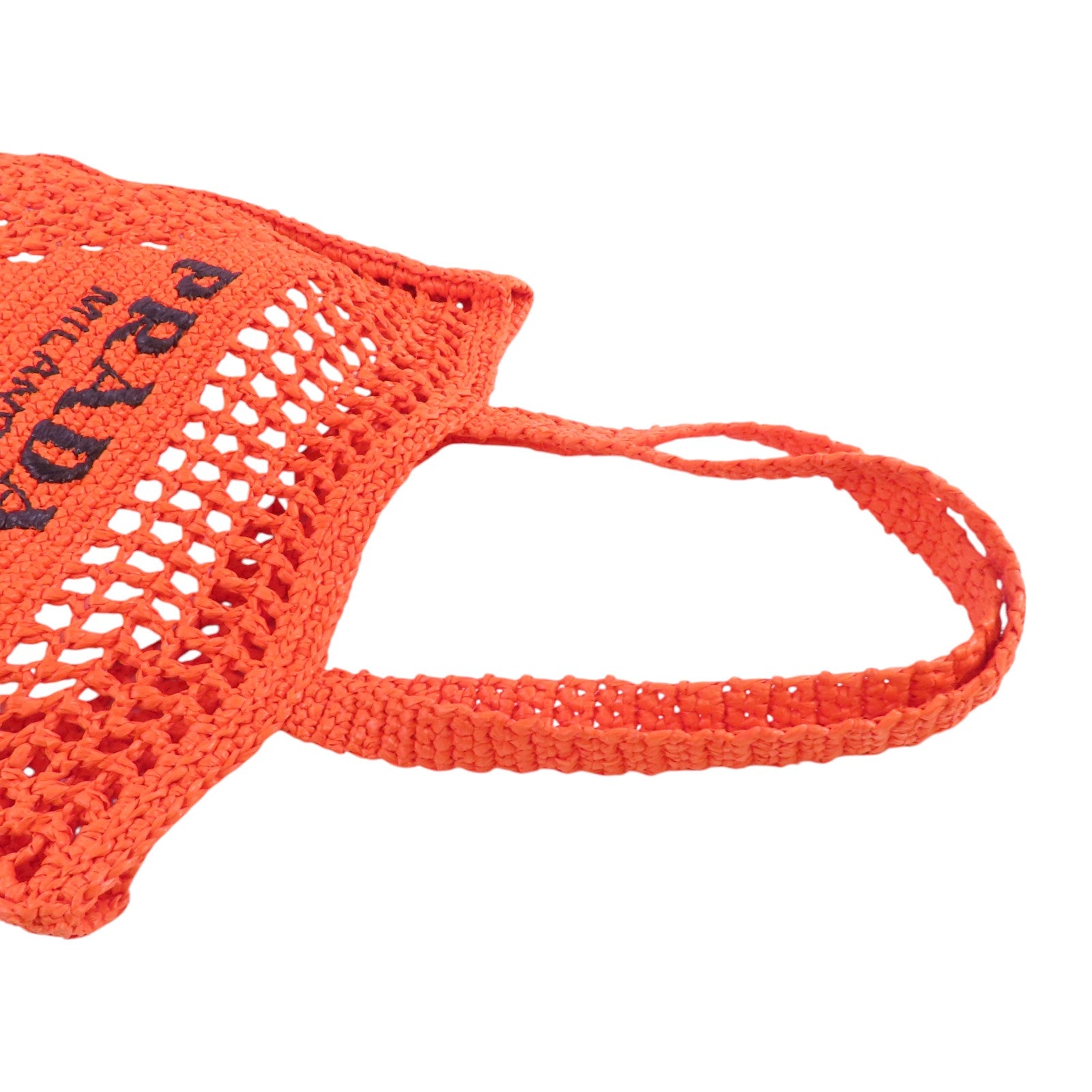 PRADA Raffia Crochet Tote肩背袋