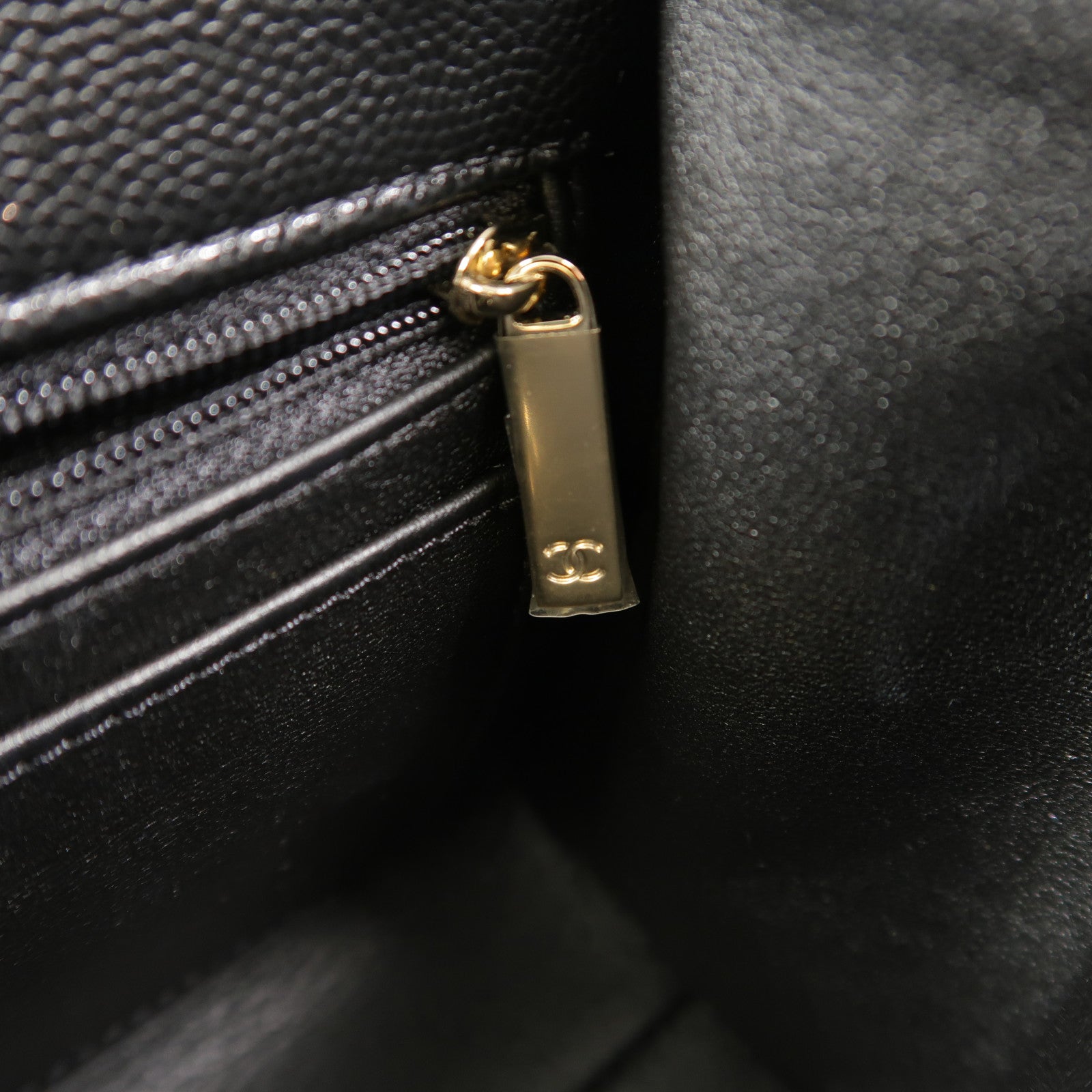 CHANEL 牛皮皮革Top Handle Handbag鏈帶手挽肩背兩用袋