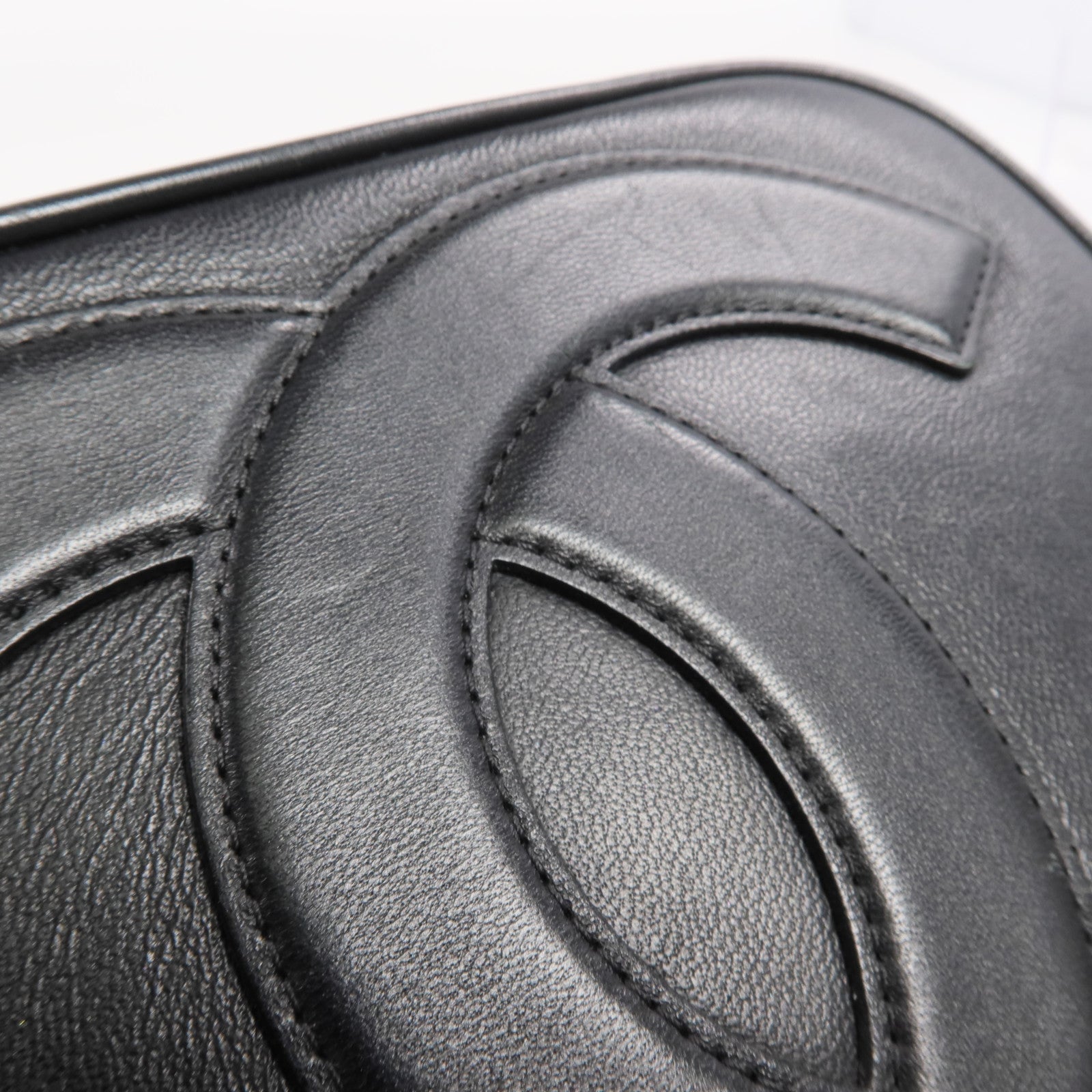 CHANEL 【激減優惠】牛皮皮革Shoulder Bag金扣鏈帶肩背袋
