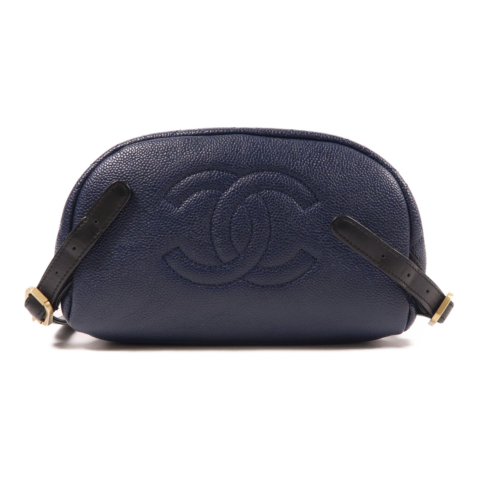 CHANEL【激減優惠】 牛皮皮革Backpack金扣背包