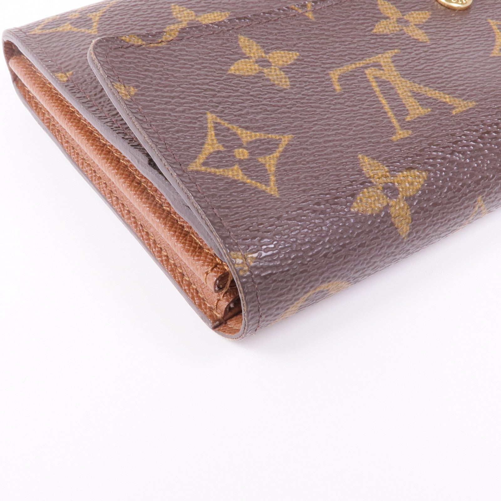 LOUIS VUITTON 【激減優惠】Monogram Portefeuille Sarah金扣長錢包