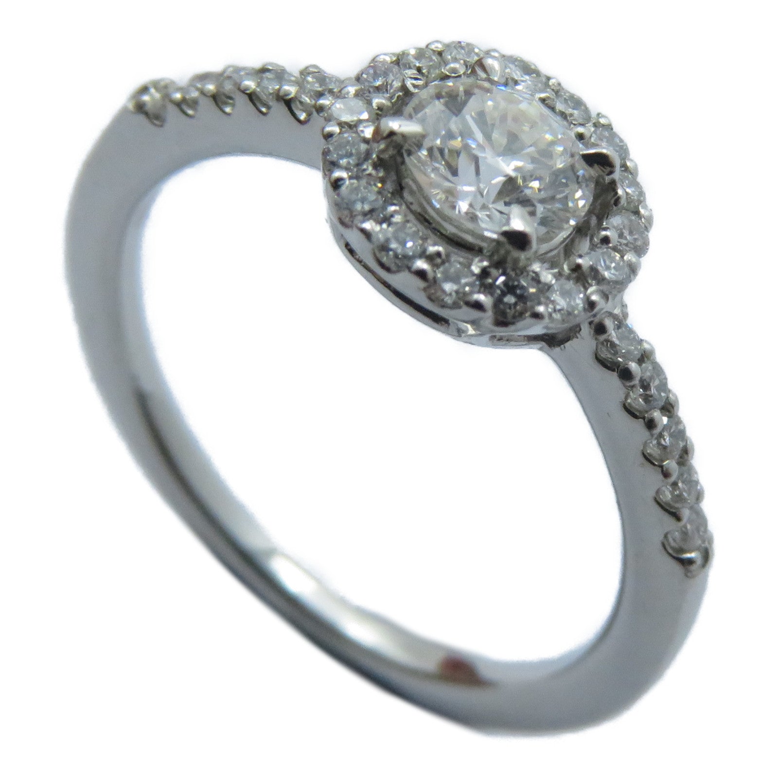 JEWELRY 【激減優惠】PT900鉑金Diamond Ring 0.307ct/0.17ct鑽石戒指US#4.75
