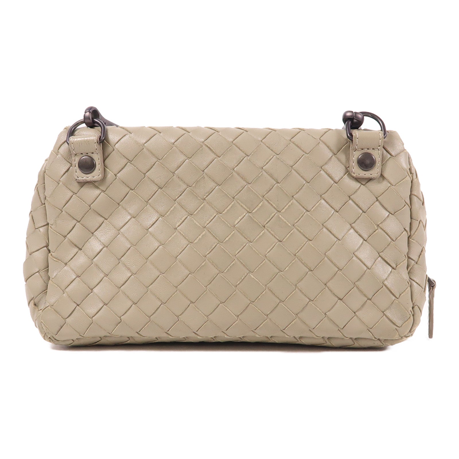 BOTTEGA VENETA 牛皮皮革Shoulder Bag鏈帶肩背袋