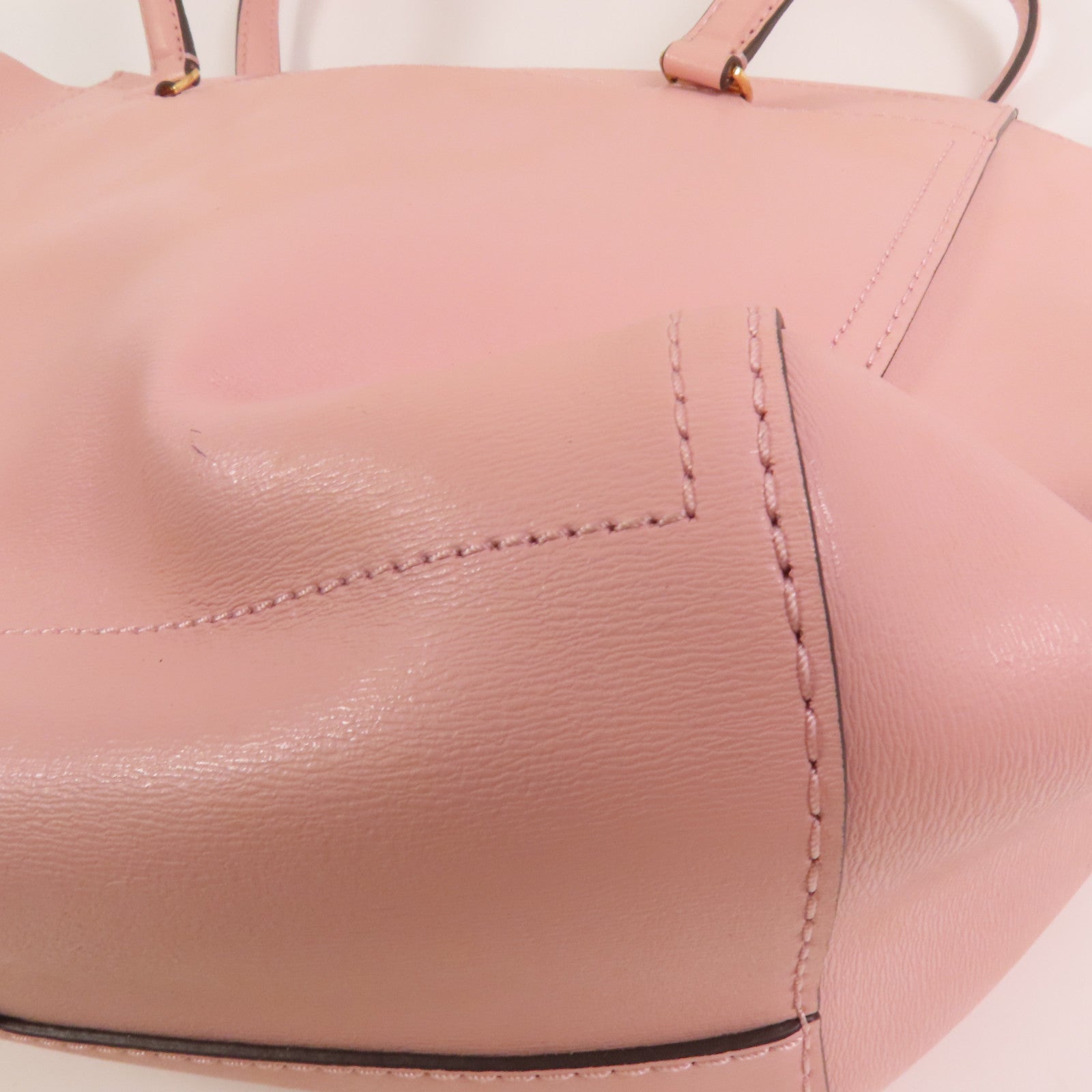 Tory Burch 牛皮皮革Tote Bag金扣肩背袋