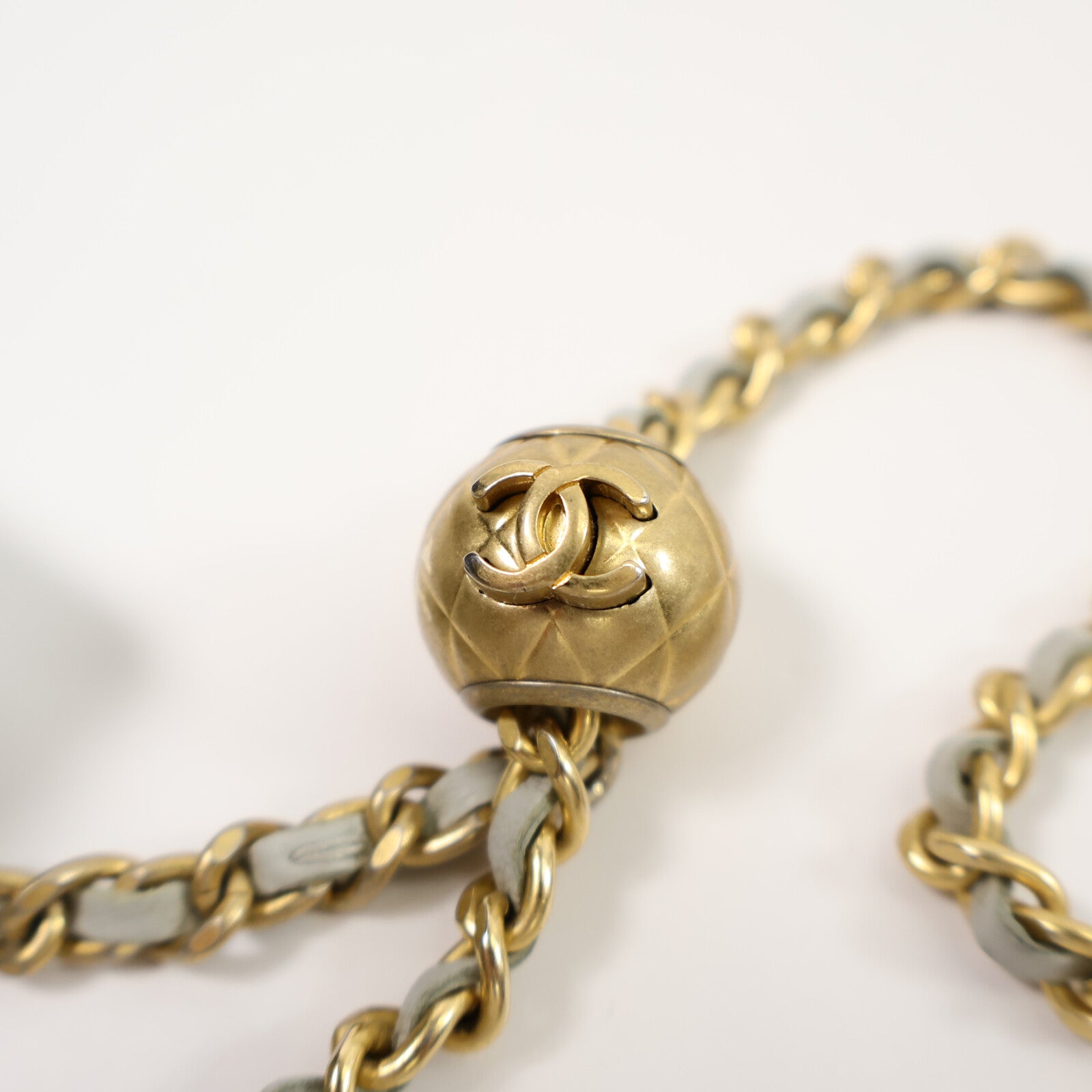 CHANEL 羊皮皮革Chain Shoulder鏈帶肩背袋