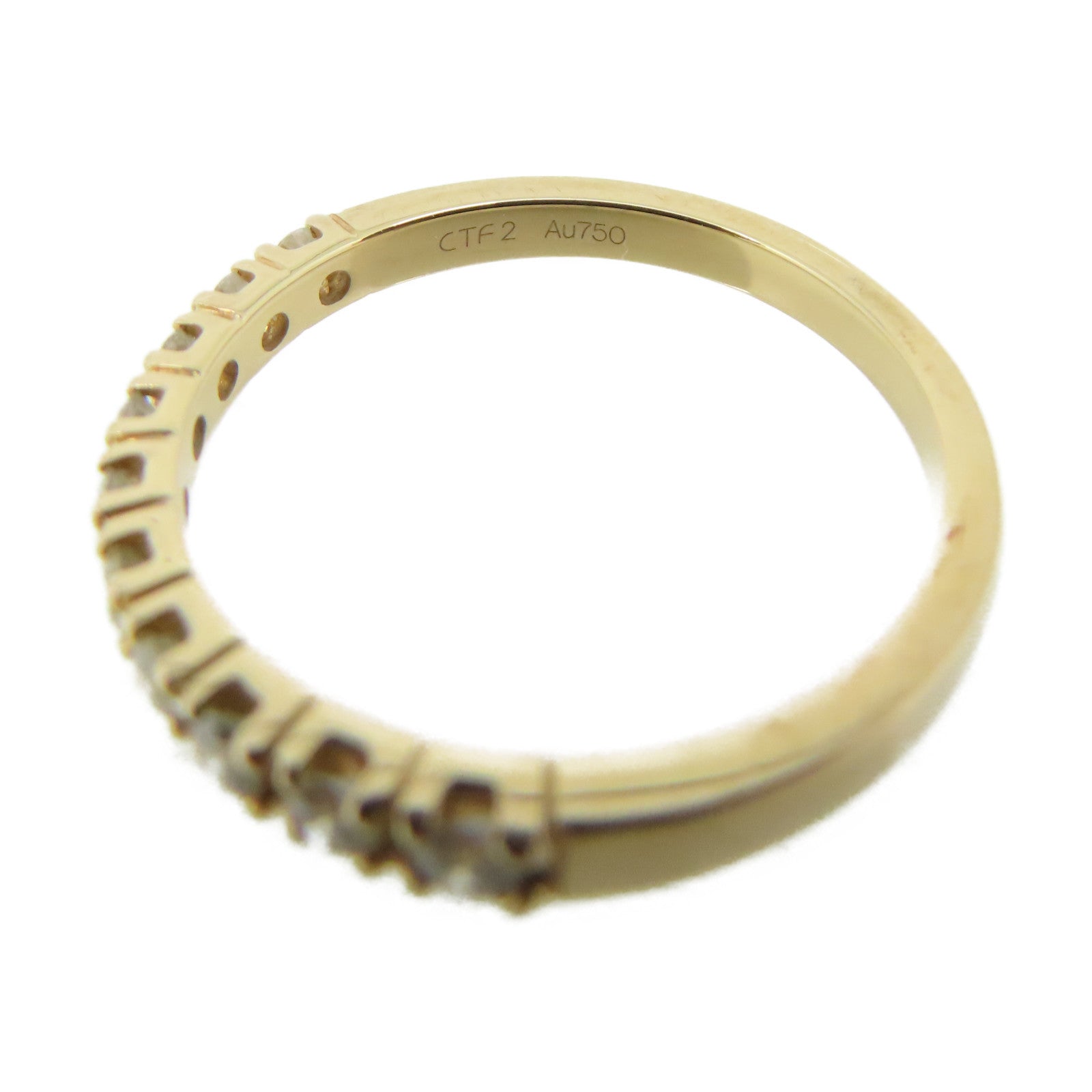 JEWELRY 【激減優惠】18K玫瑰金/0.21ct鑽石Diamond Ring戒指US#4.25