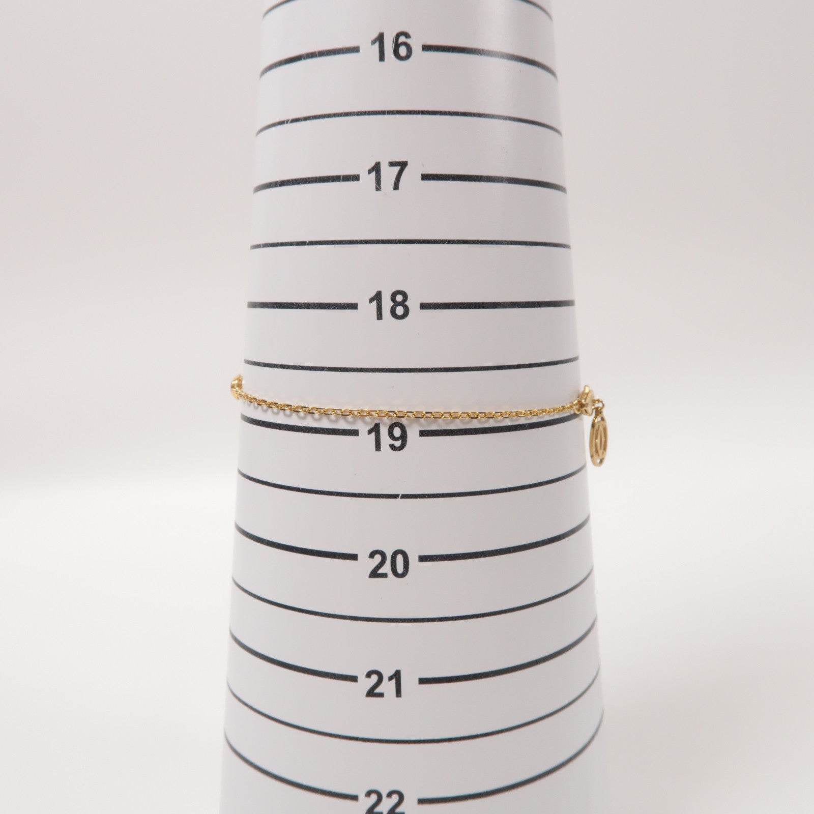 CARTIER 18K黃金Saphirs De手鏈粉紅色
