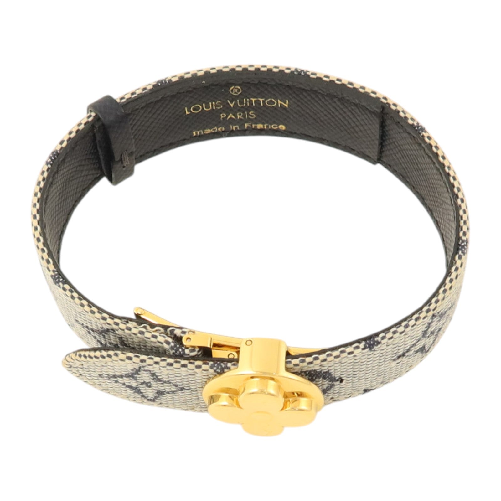 LOUIS VUITTON Monogram Mini Good Luck Bracelet金扣手鏈