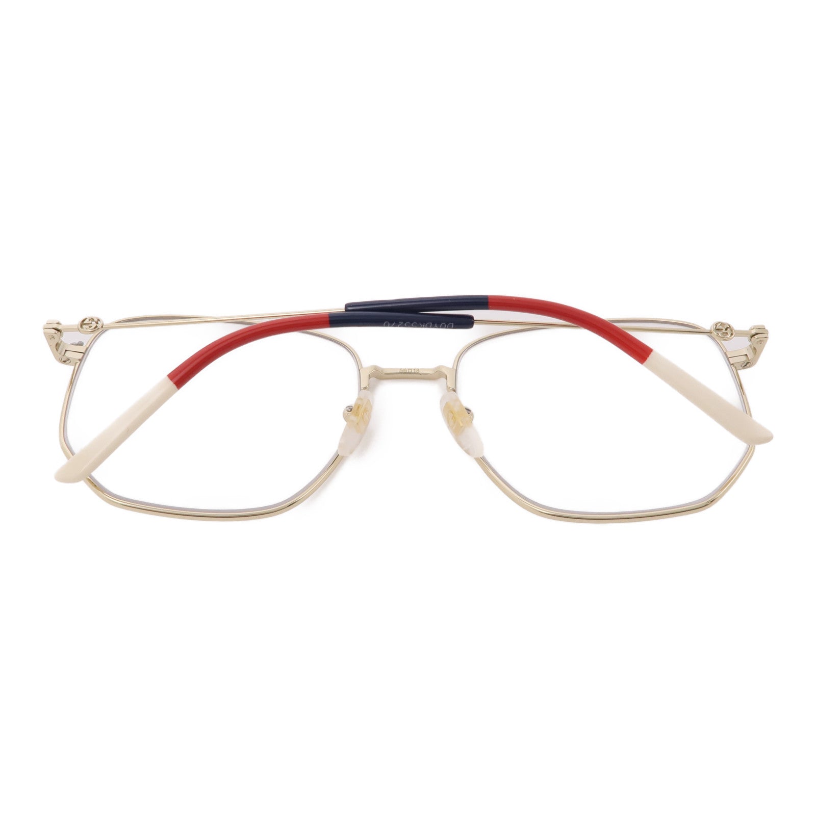 GUCCI Metal Glasses眼鏡金色