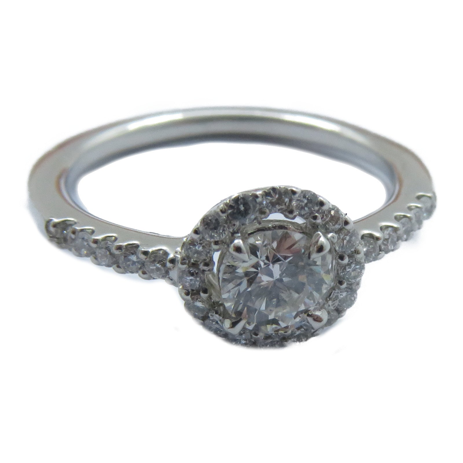 JEWELRY 【激減優惠】PT900鉑金Diamond Ring 0.307ct/0.17ct鑽石戒指US#4.75