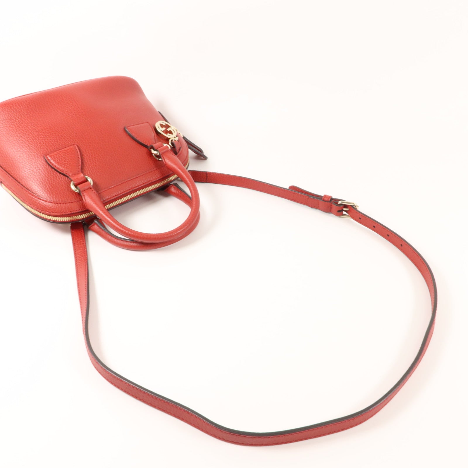 GUCCI 牛皮皮革2 Way Shoulder Bag手挽肩背兩用袋