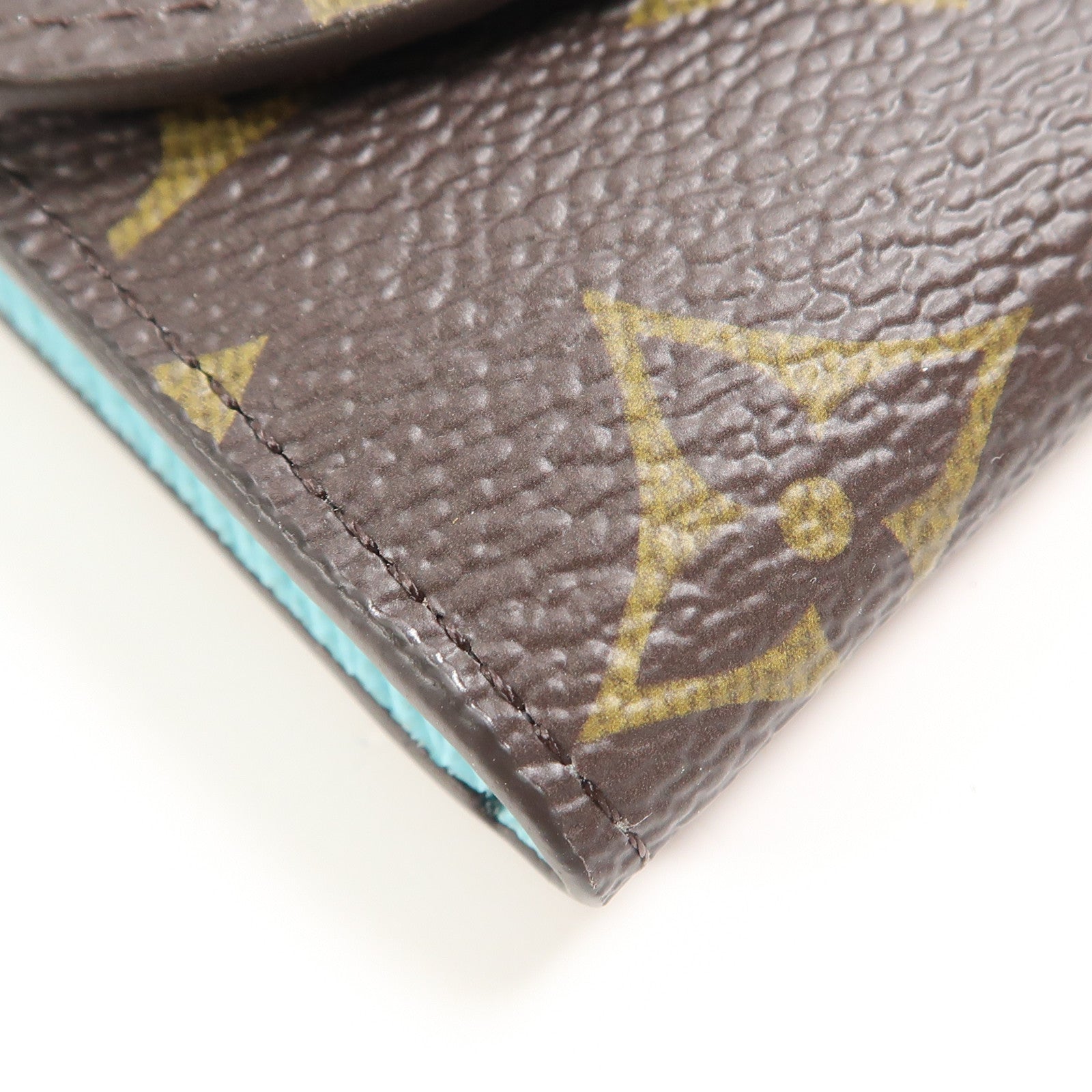 LOUIS VUITTON Monogram Rosalie Coin Purse金扣零錢包棕色