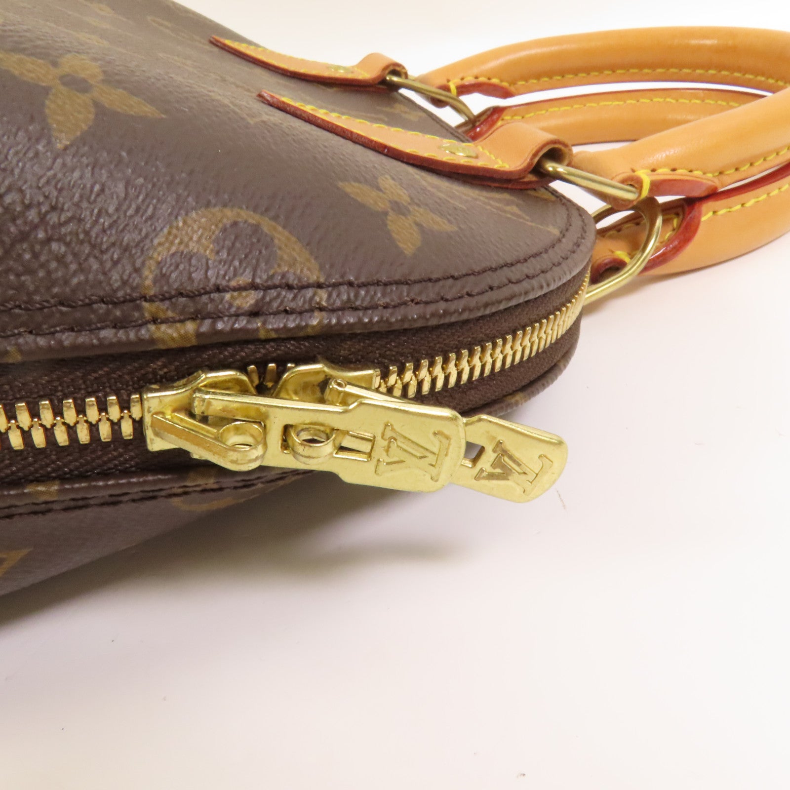 LOUIS VUITTON Monogram Alma BB金扣手挽肩背兩用袋