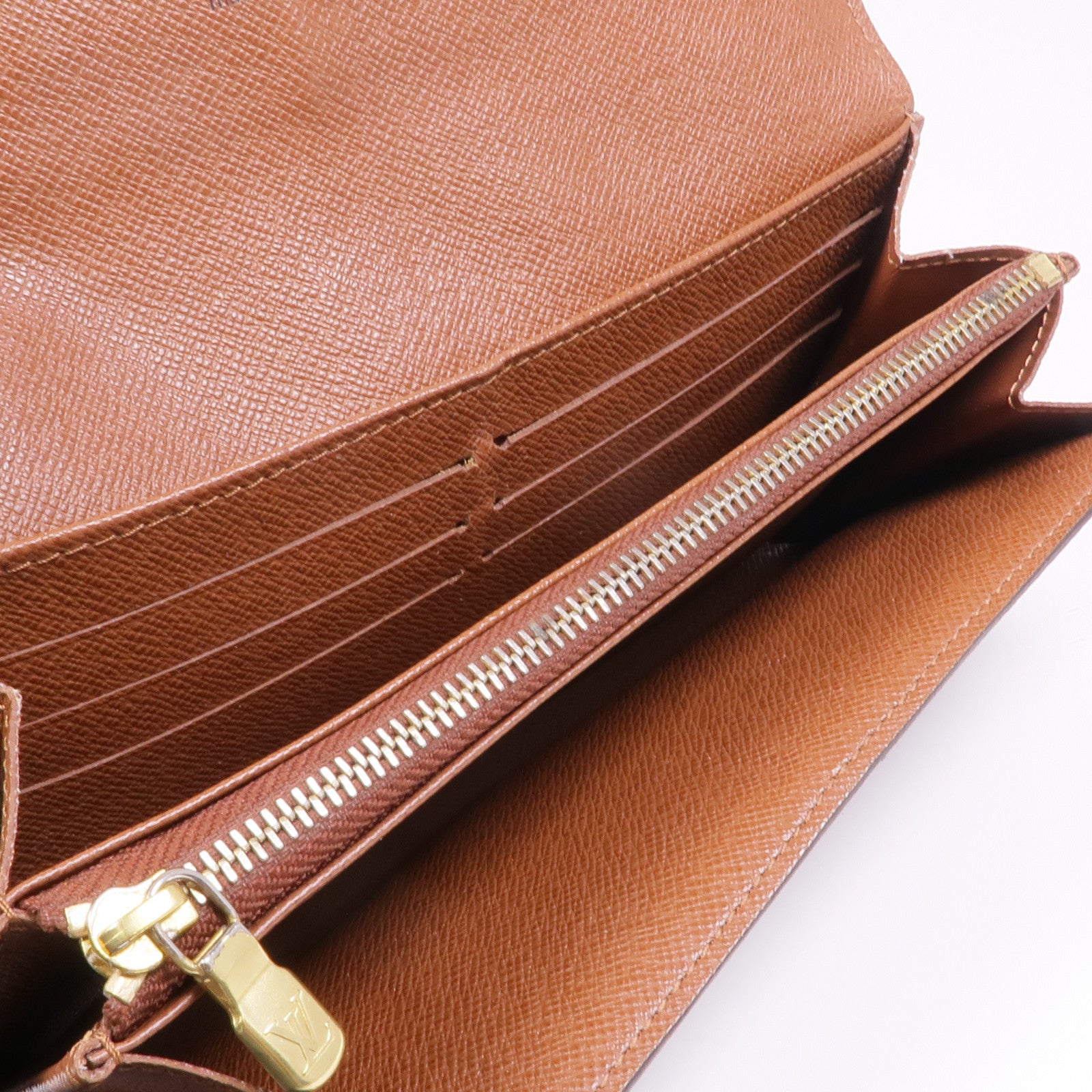 LOUIS VUITTON 【激減優惠】Monogram Portefeuille Sarah金扣長錢包