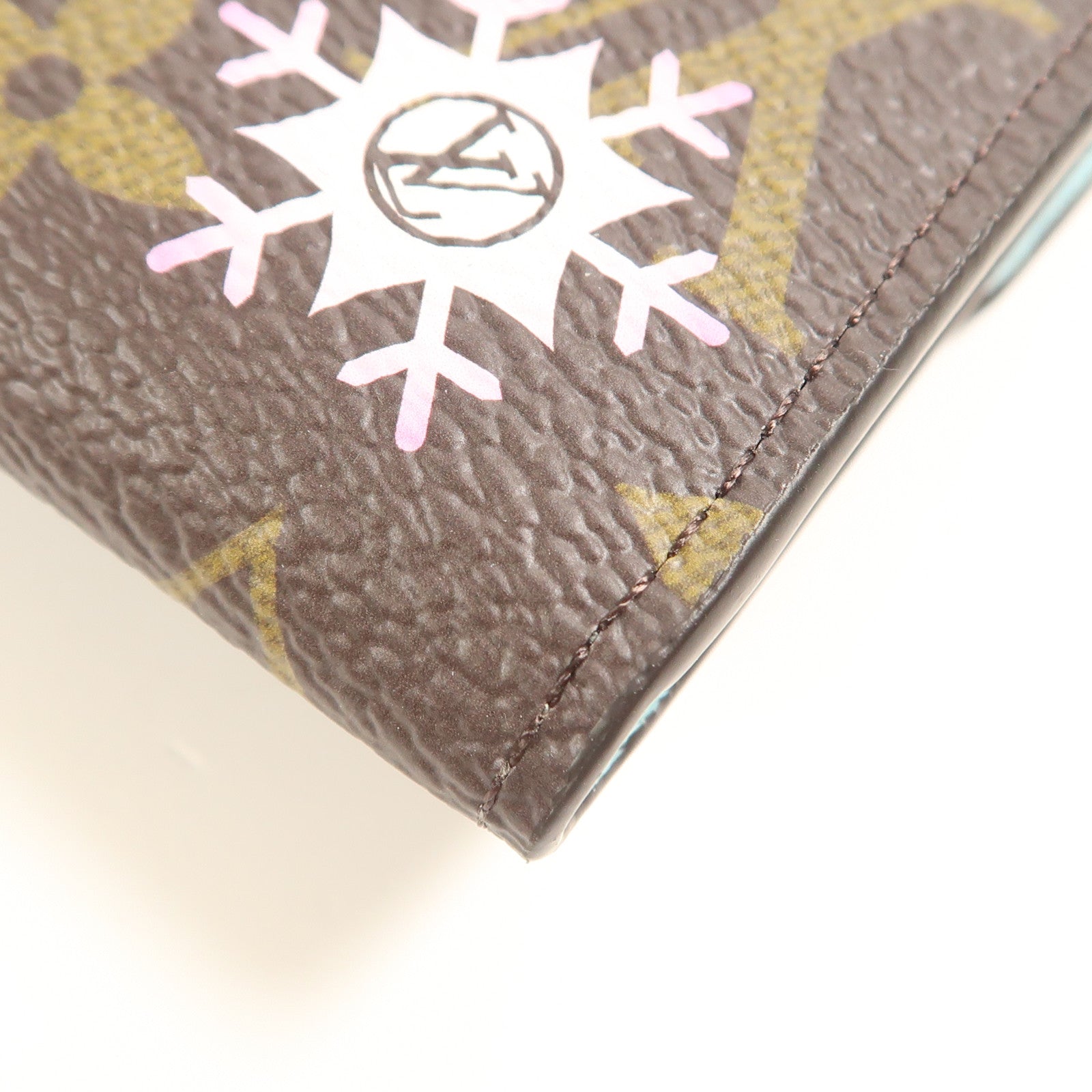 LOUIS VUITTON Monogram Rosalie Coin Purse金扣零錢包棕色