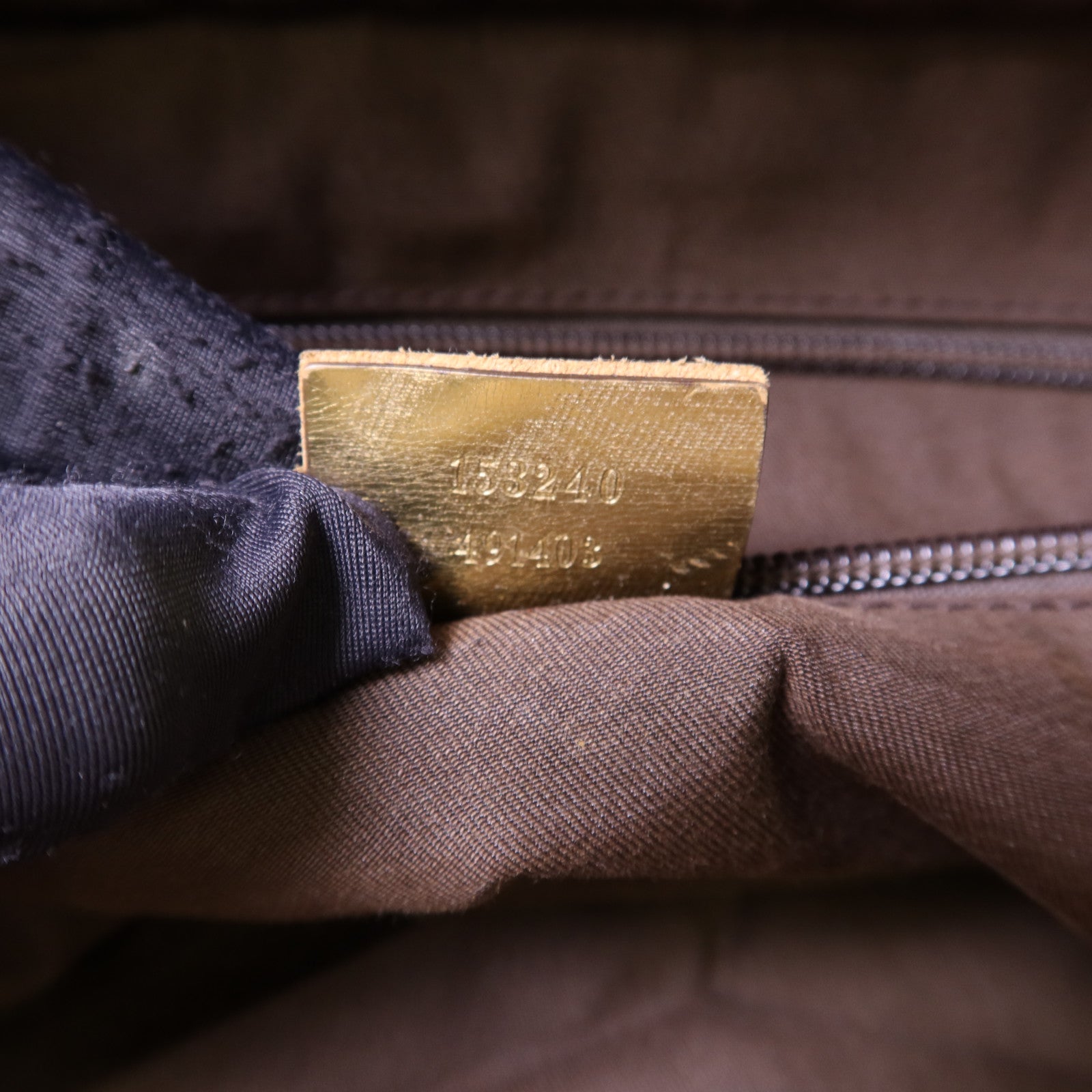 GUCCI 帆布Boston Bag銀扣肩背袋