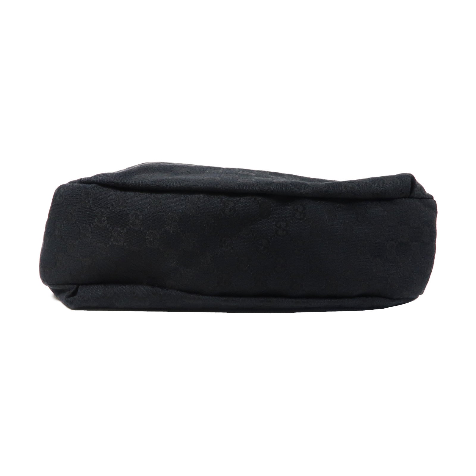 GUCCI 帆布Shoulder Bag金扣肩背袋黑色