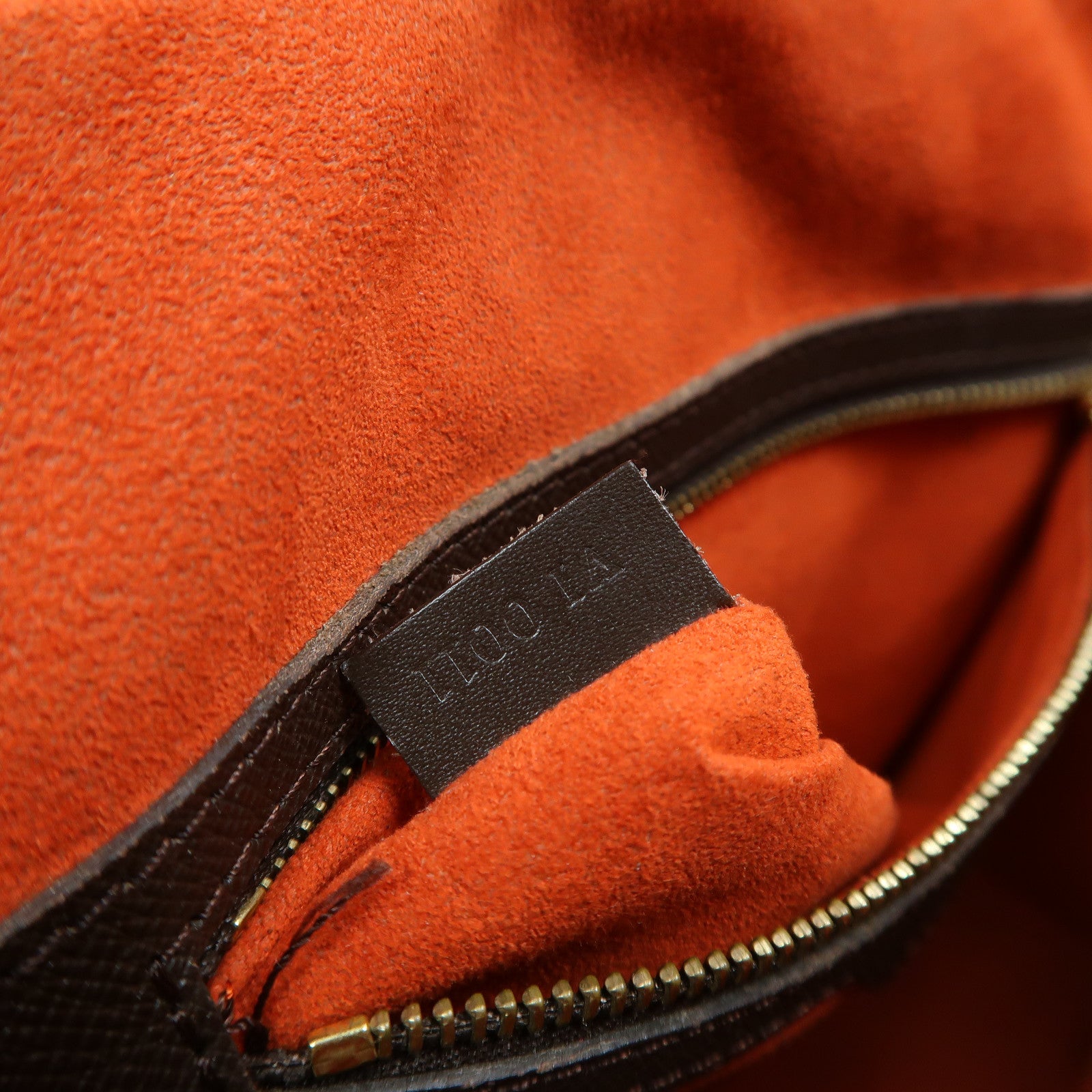 LOUIS VUITTON 【激減優惠】Damier Ebene Triana金扣手挽袋啡色