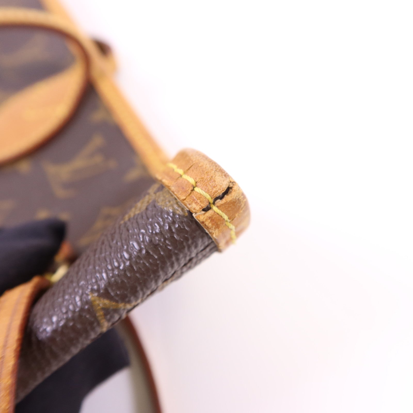 LOUIS VUITTON Monogram Neverfull MM金扣手挽袋