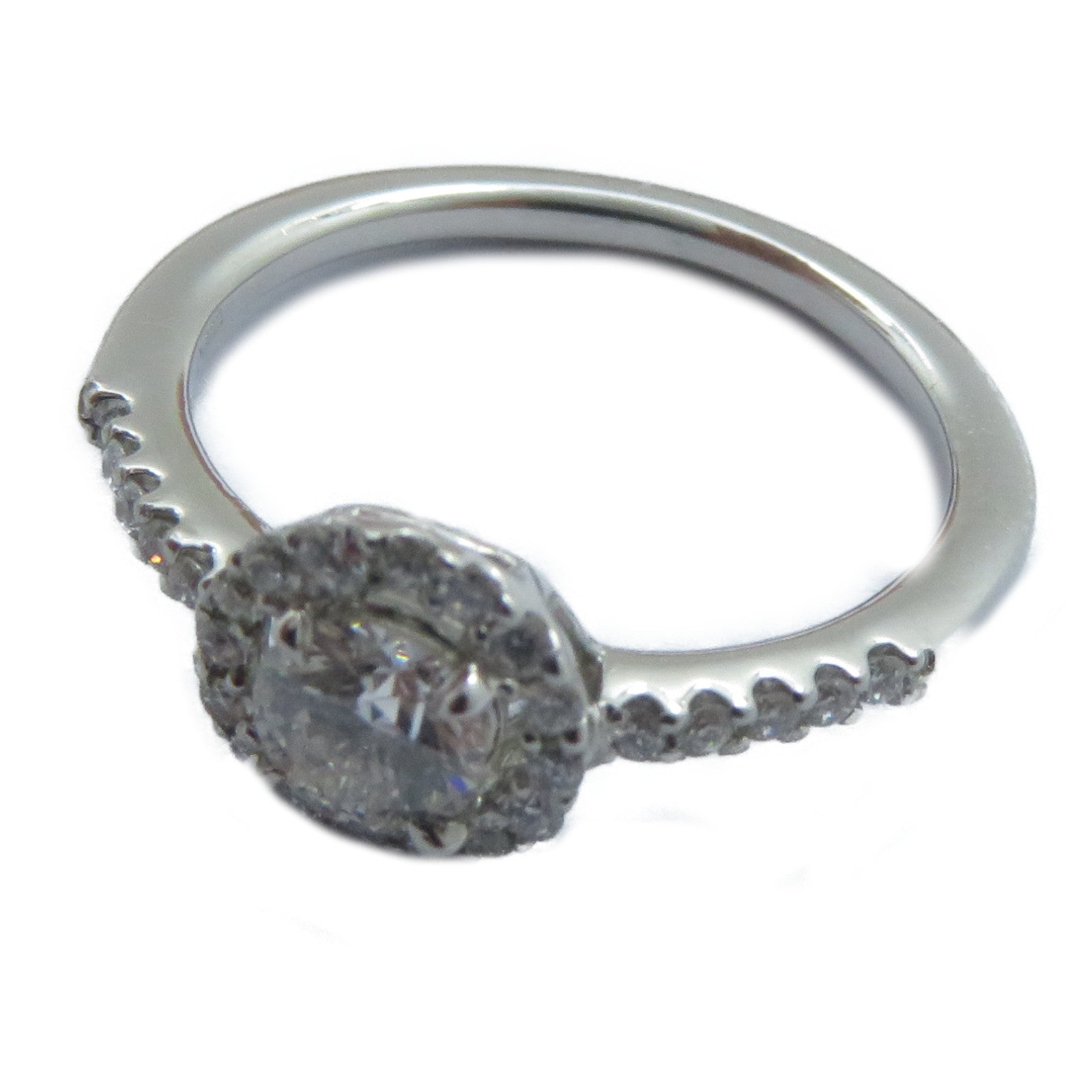 JEWELRY 【激減優惠】PT900鉑金Diamond Ring 0.307ct/0.17ct鑽石戒指US#4.75