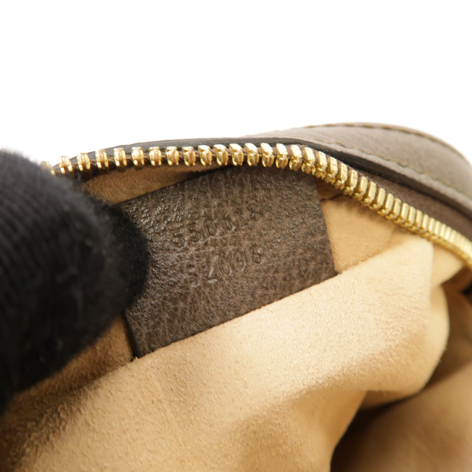 GUCCI 塗層帆布Ophidia GG Mini Shoulder Bag金扣鏈帶肩背袋棕色