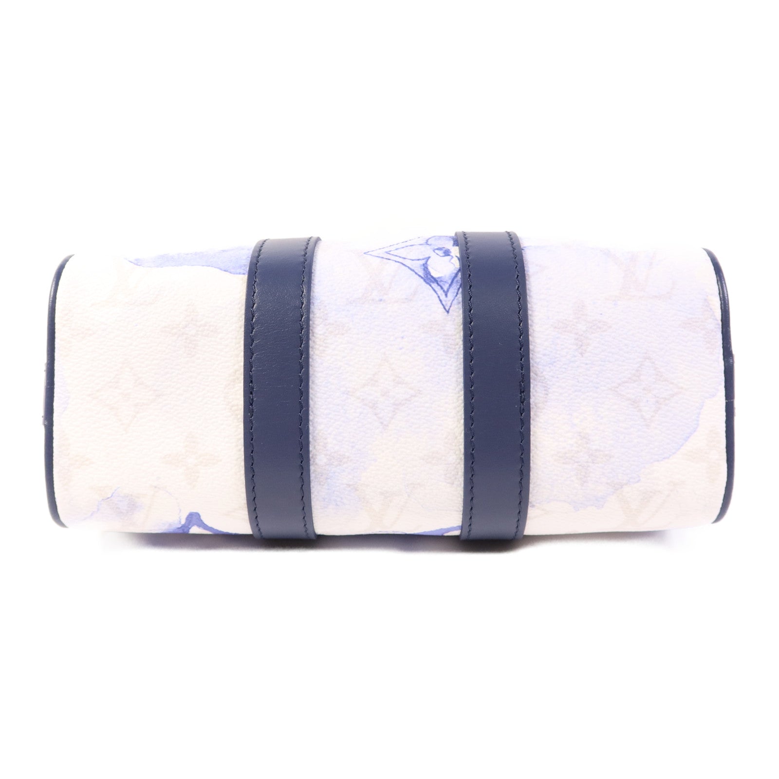 LOUIS VUITTON Watercolor Monogram Keepall XS銀扣手挽肩背兩用袋