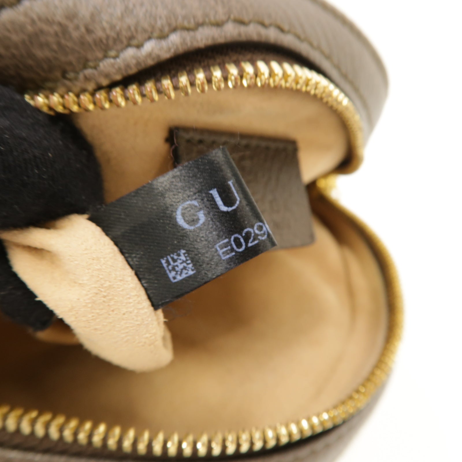 GUCCI 塗層帆布Ophidia GG Mini Shoulder Bag金扣鏈帶肩背袋棕色