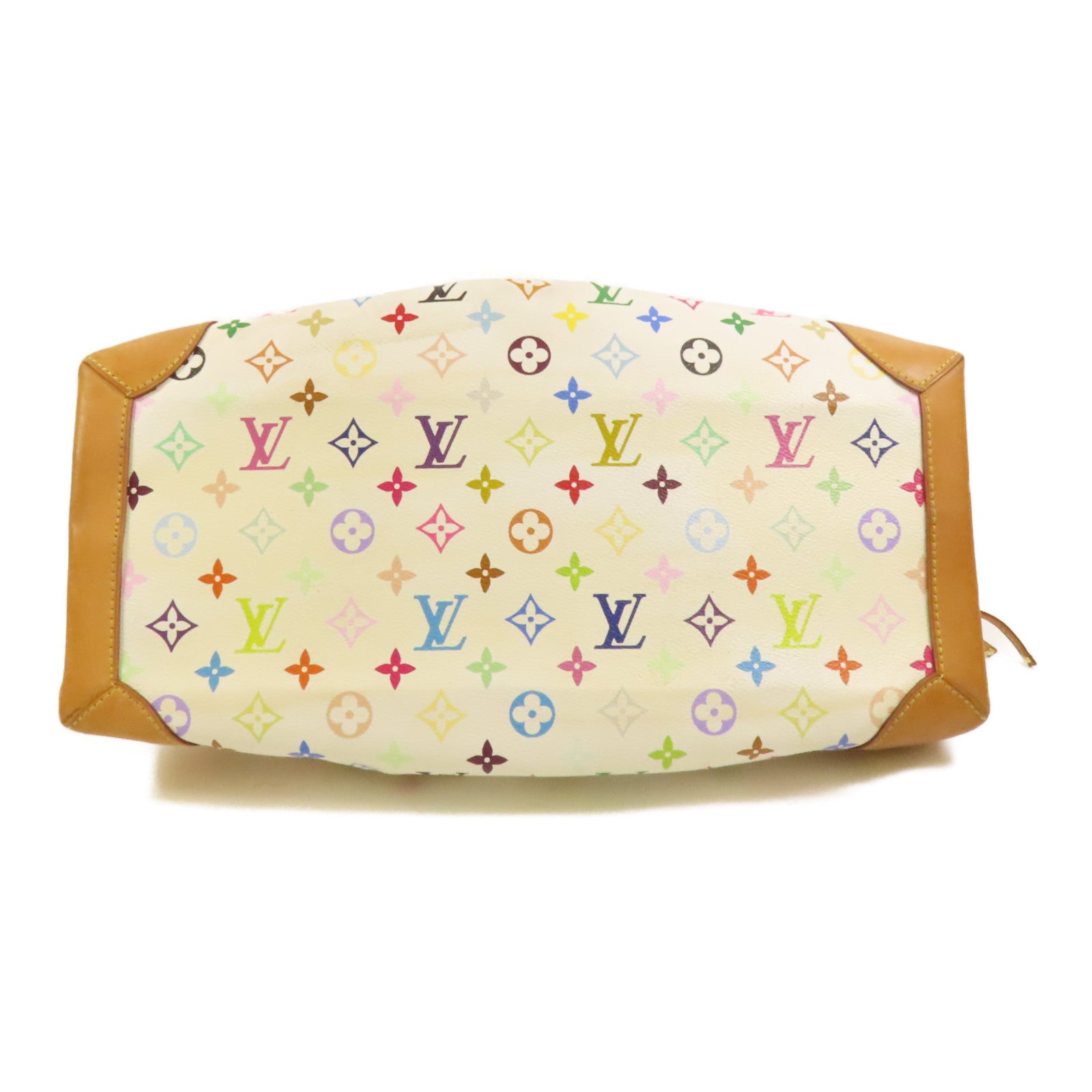 LOUIS VUITTON Monogram Multicolore Ursula金扣手挽袋