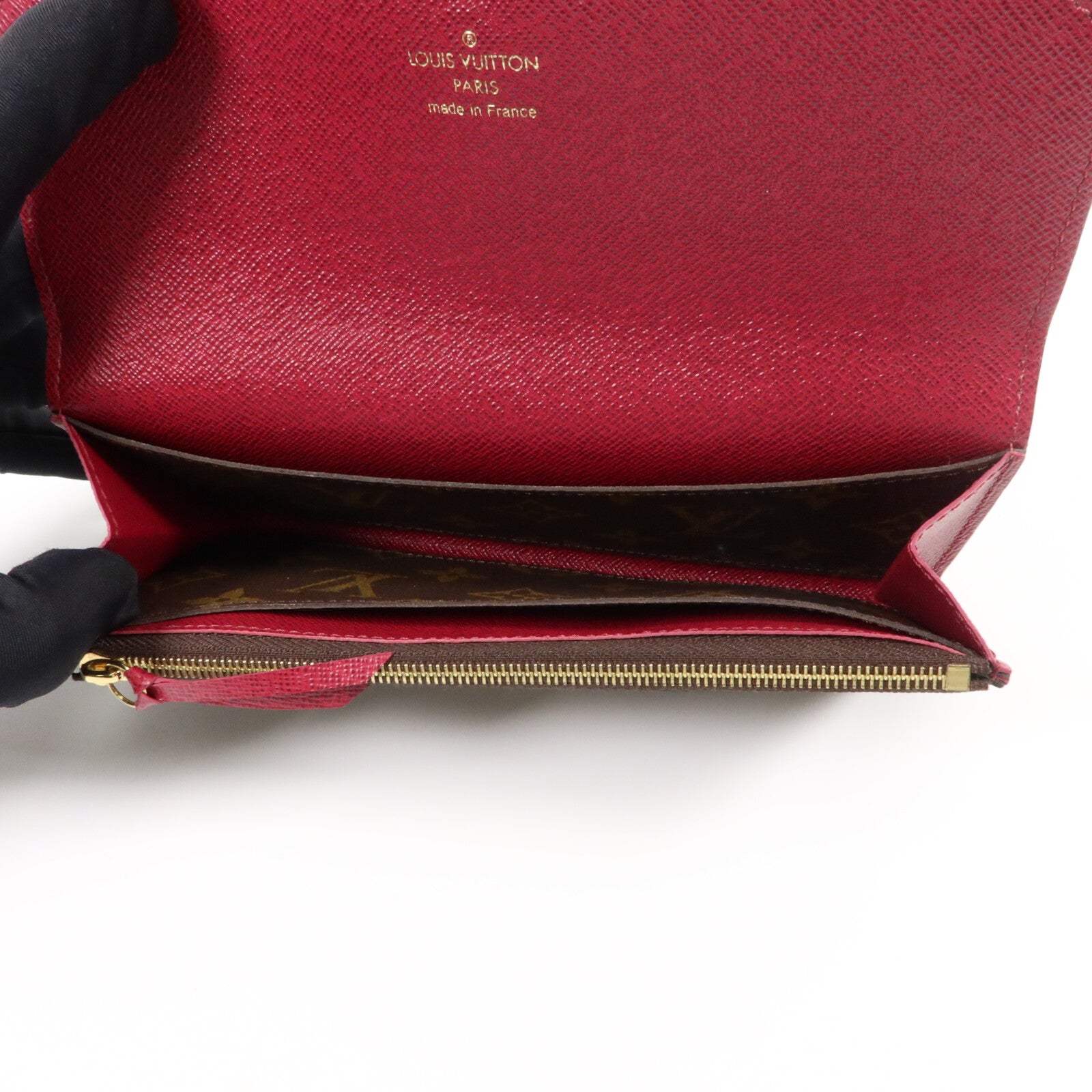 LOUIS VUITTON Monogram Emilie Long Wallet長錢包