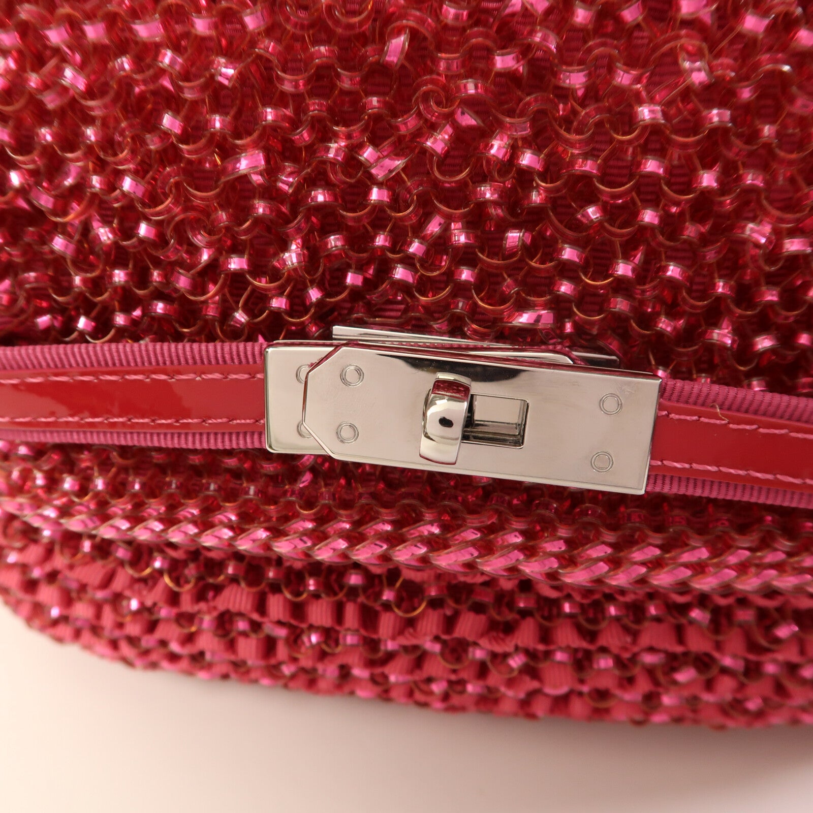 ANTEPRIMA PVC 2 Way Shoulder銀扣手挽肩背兩用袋