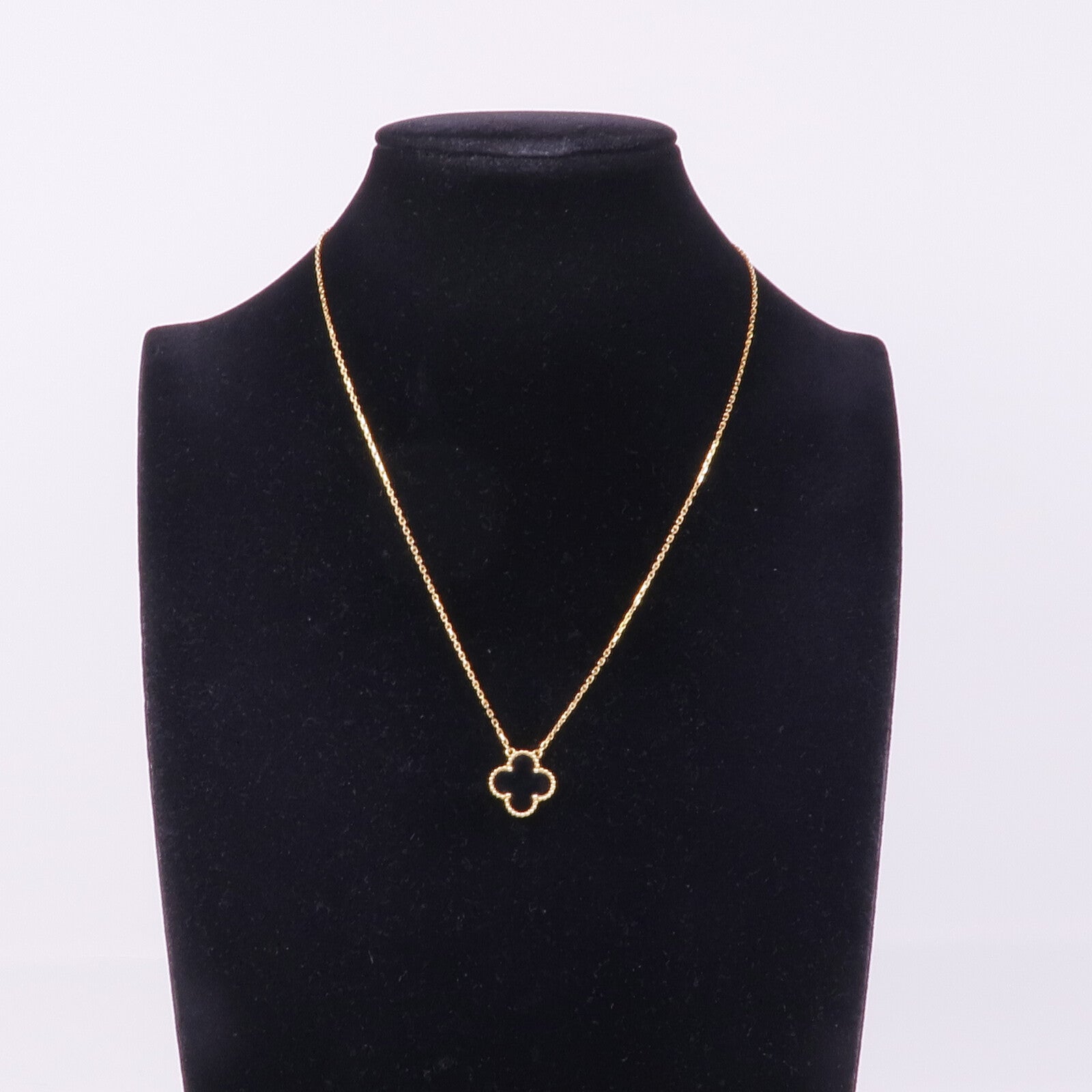 Van Cleef & Arpels 18K黃金Vintage Alhambra項鍊