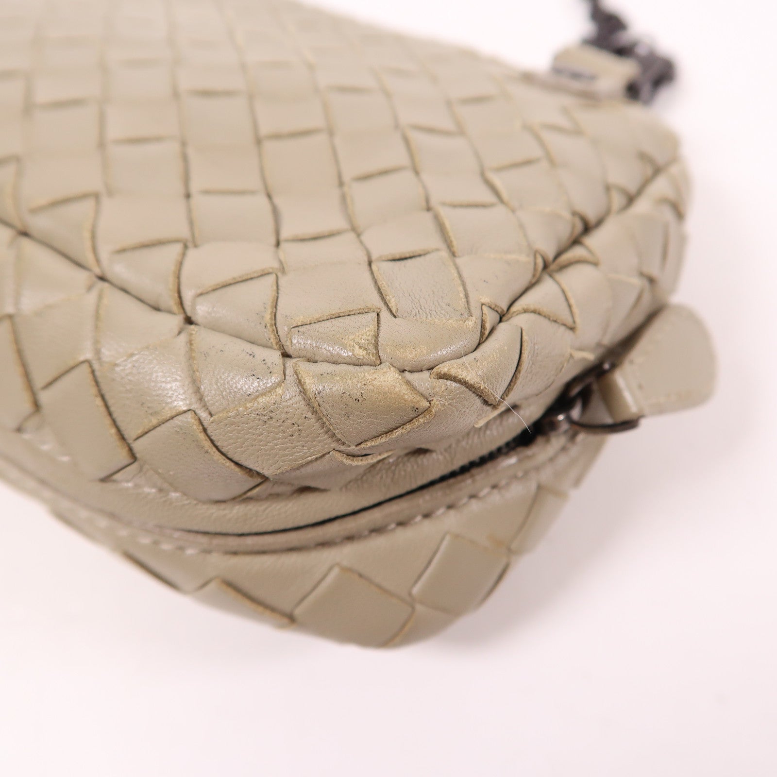 BOTTEGA VENETA 牛皮皮革Shoulder Bag鏈帶肩背袋