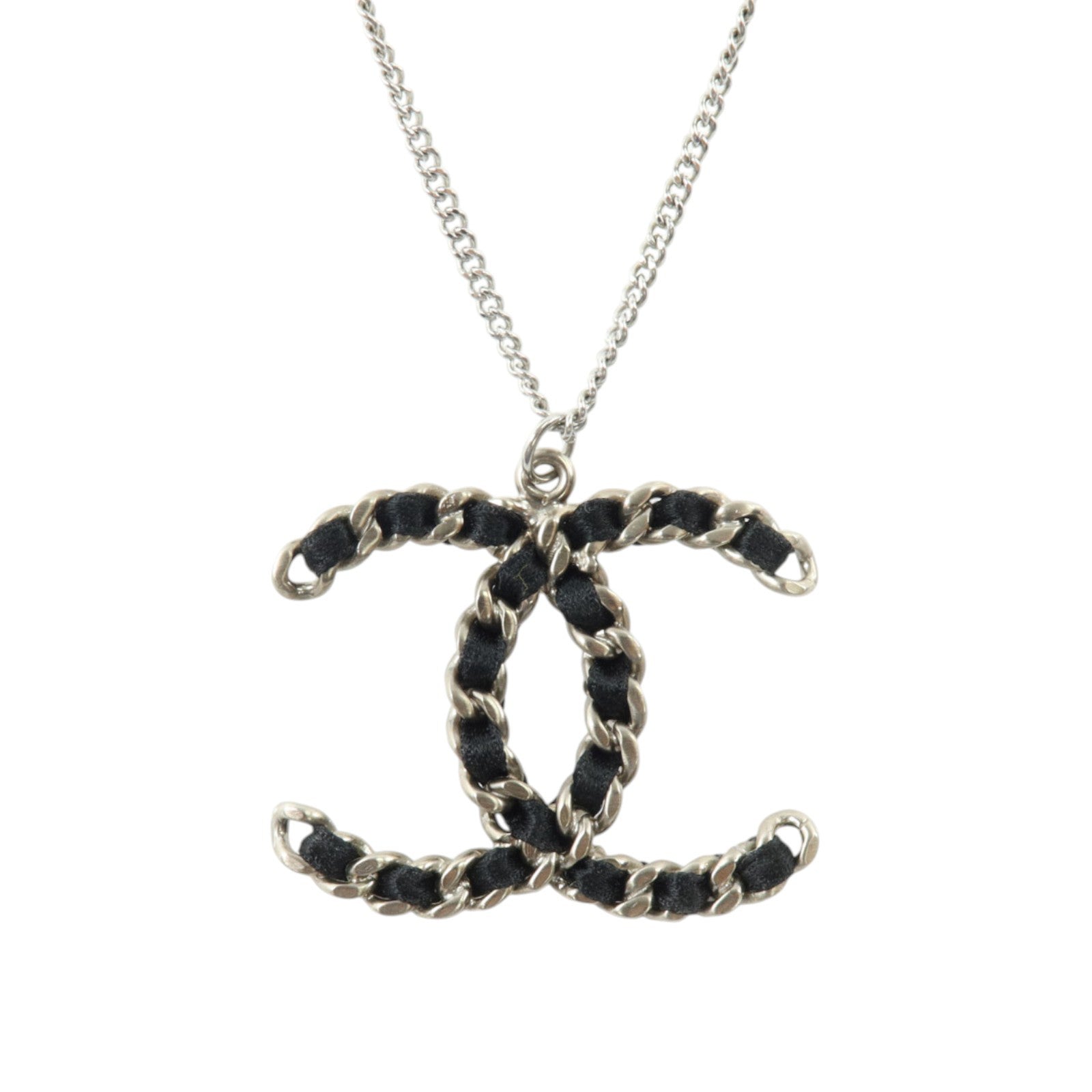 CHANEL 金屬/皮革Necklace項鏈