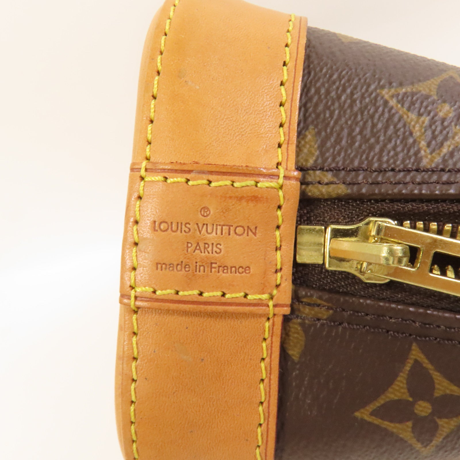 LOUIS VUITTON Monogram Alma BB金扣手挽肩背兩用袋
