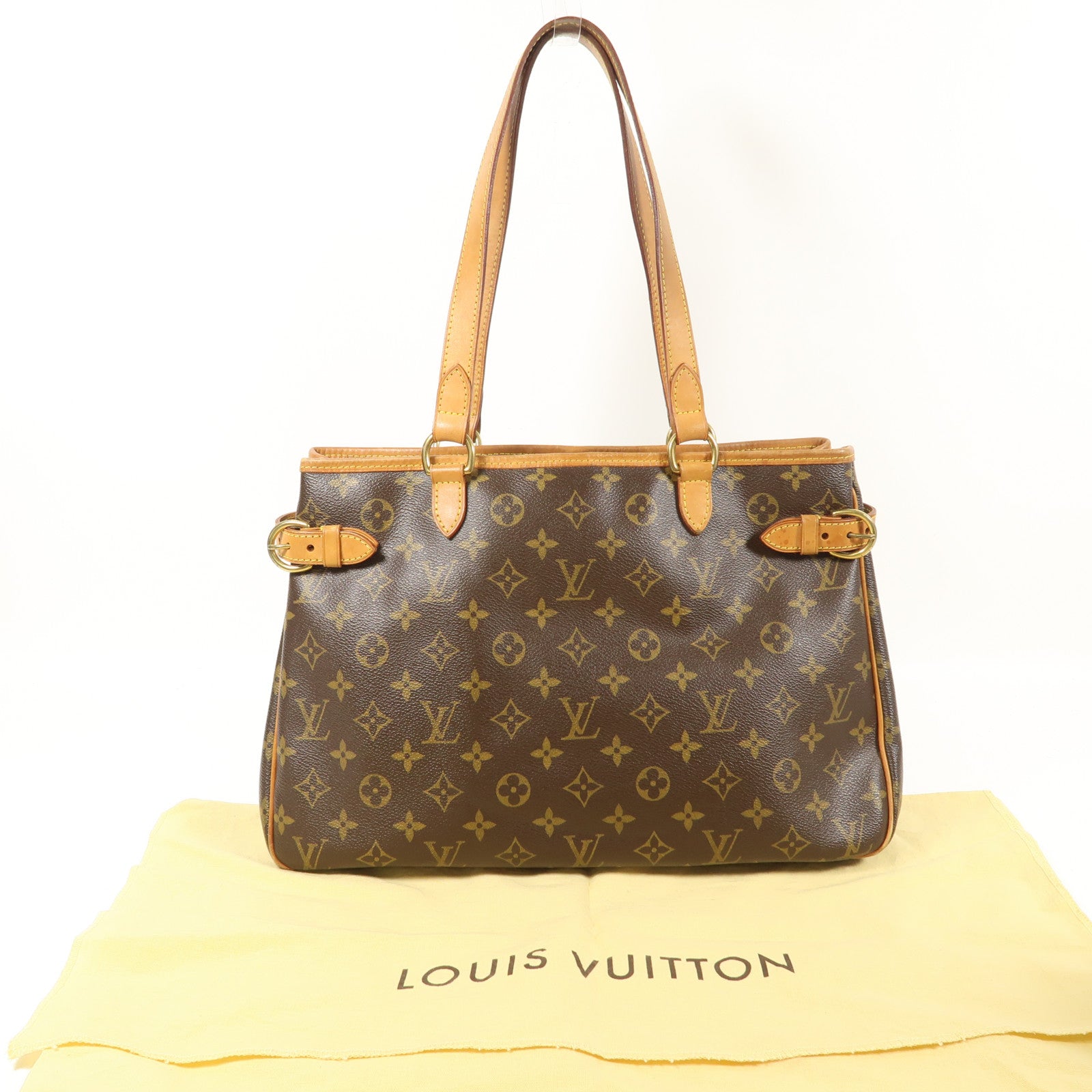 LOUIS VUITTON 【激減優惠】Monogram Batignolles Horizontal金扣肩背袋