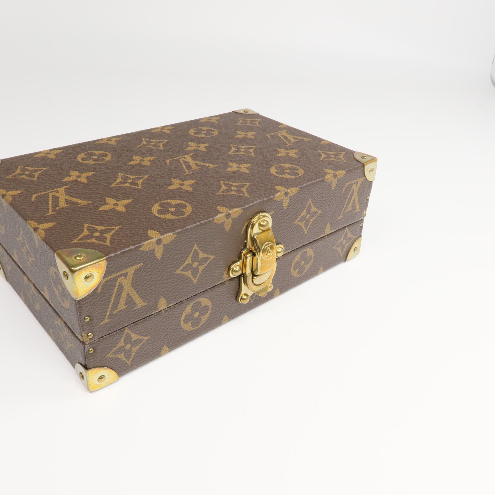 LOUIS VUITTON Monogram Coffret Jewelry Box珠寶盒